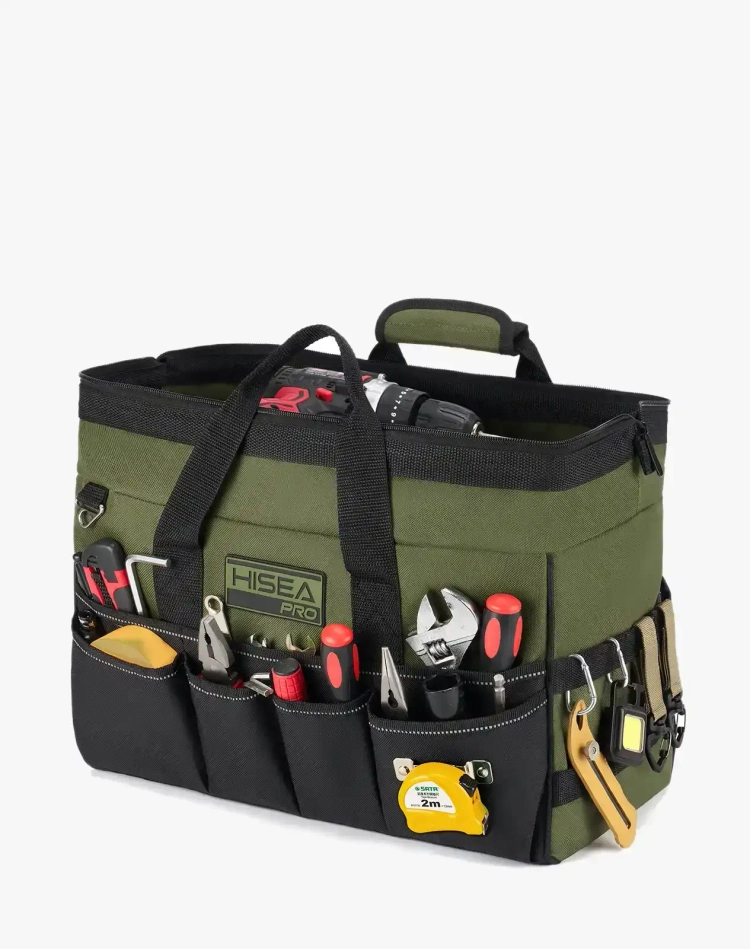 Wide Mouth Tool Bag with Handles