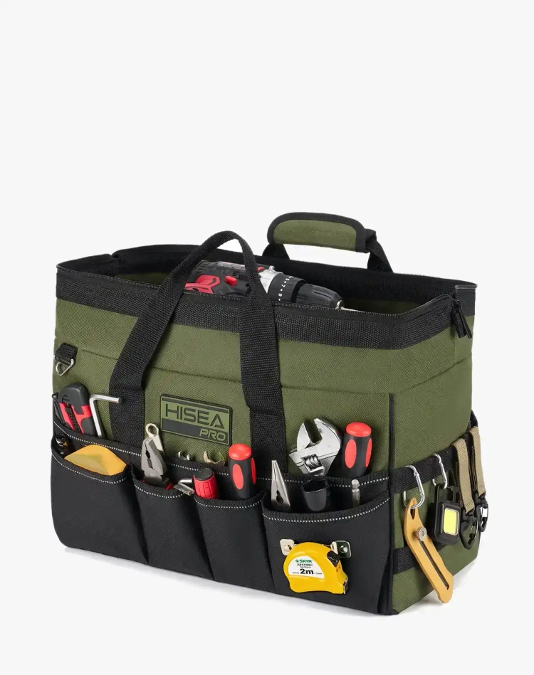 Wide Mouth Tool Bag with Handles