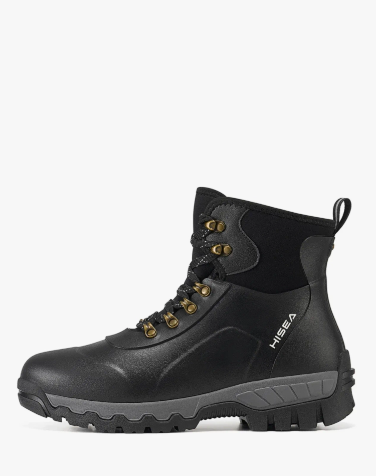 Men's Waterproof Casual Nubuck Rain Boots