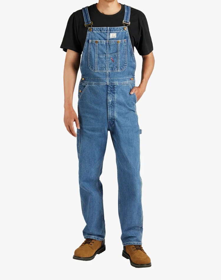 Men's Denim Bib Overalls