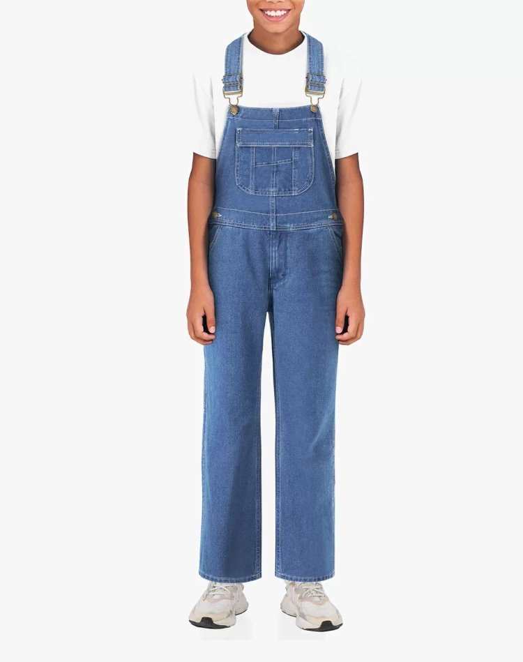 Kids' Denim Bib Overalls