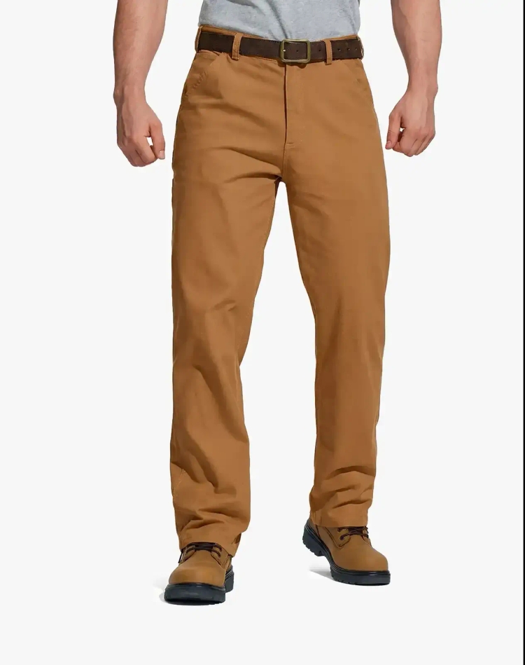 Men's Basic Cotton Work Pants