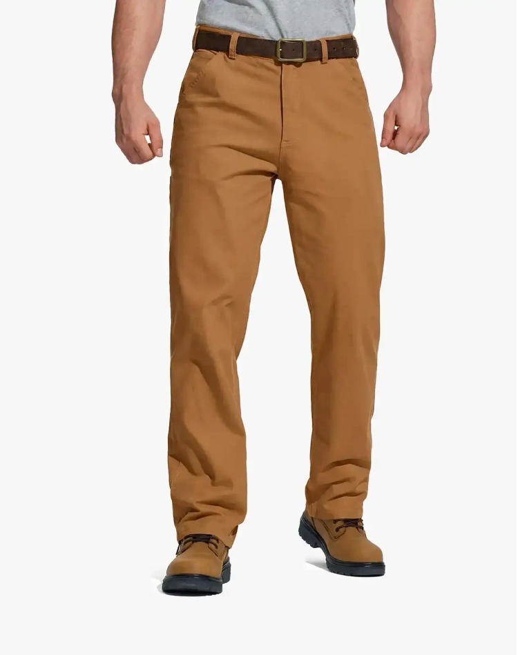 Men's Basic Cotton Work Pants