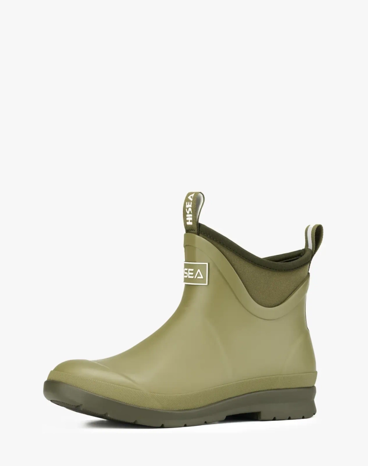 Women's Ankle Waterproof Garden Boots Slip-On Rain Boots