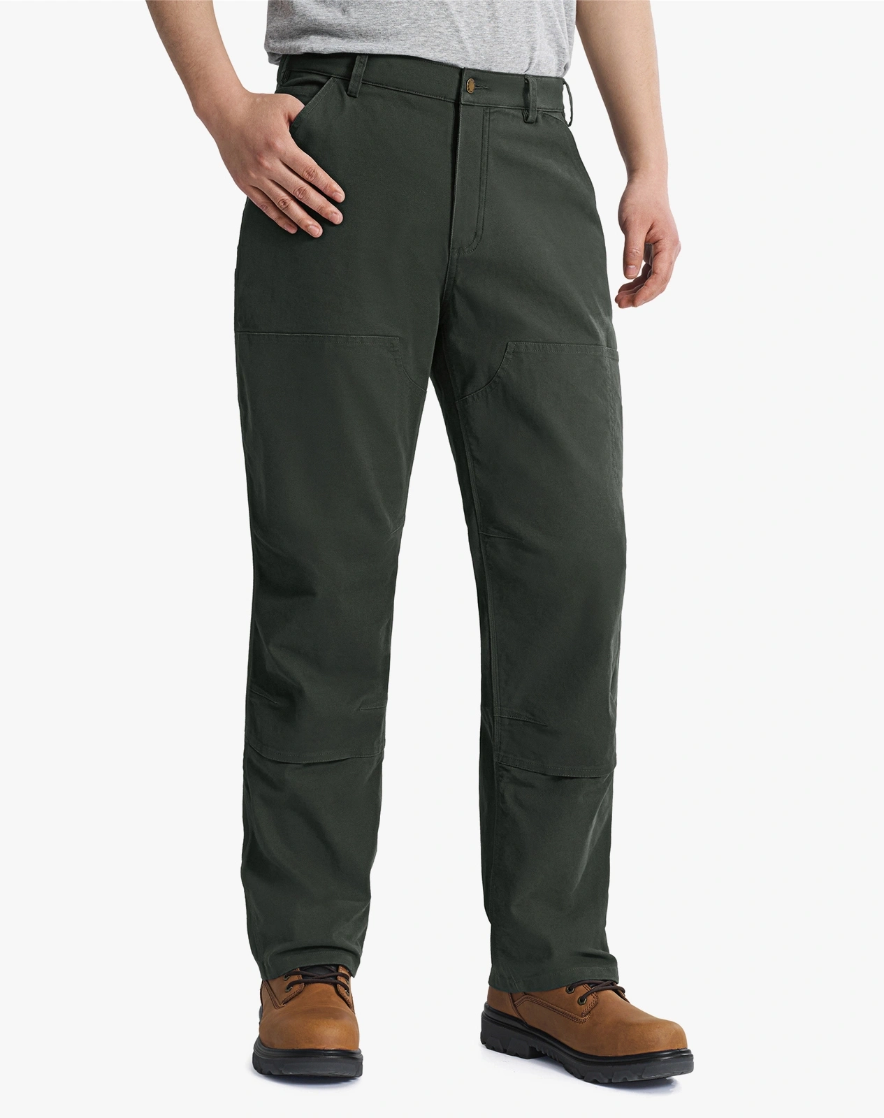 Men's Cotton Multi-Pocket Work Pants