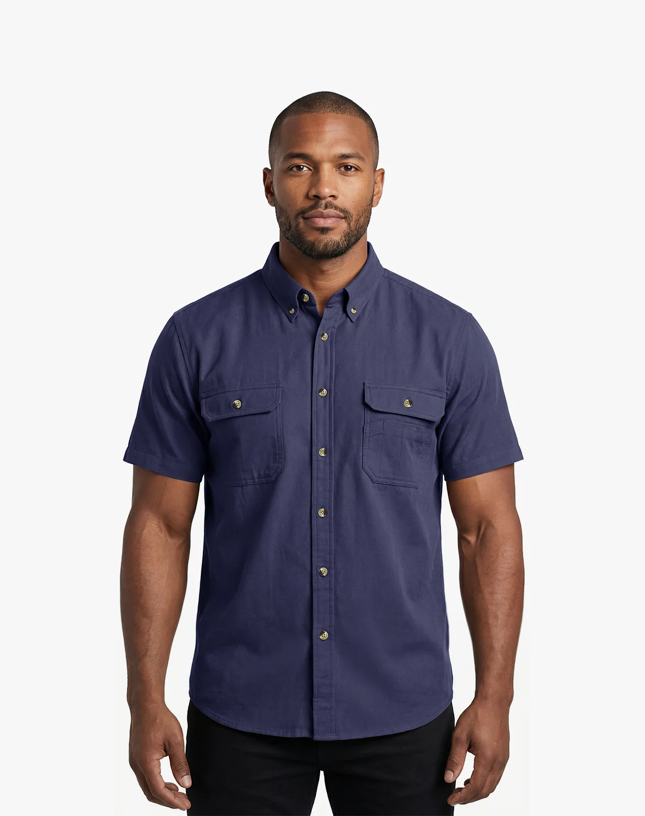 Men's Lightweight Short Sleeve Work Shirt