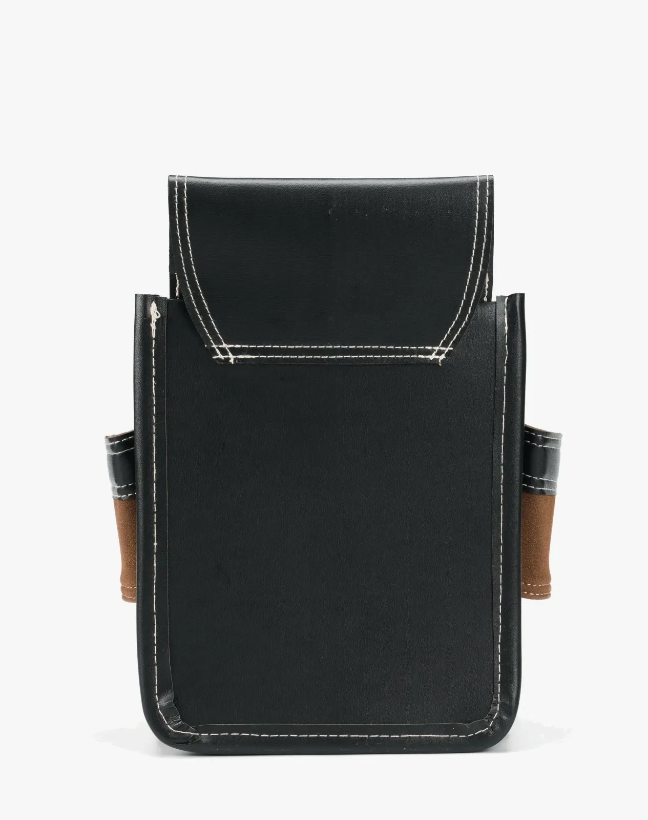 Brown 8-Pocket Leather Electrician Tool Pouch for GJB20CP image 3