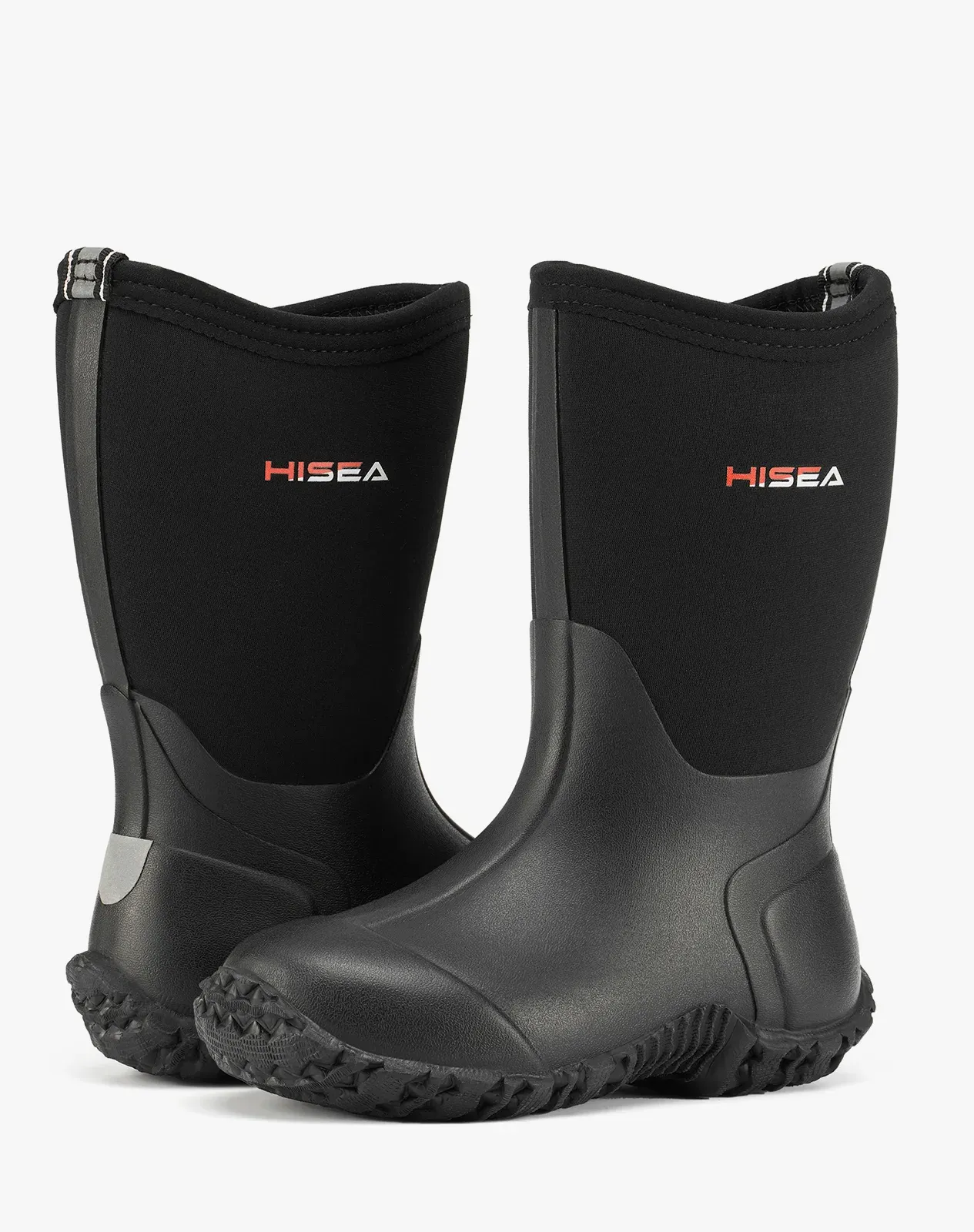 Kids' Waterproof Neoprene Rubber Rain Boots for XSX14TCP image 4