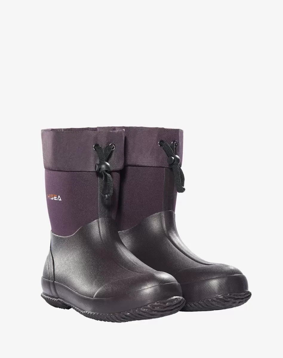 Purple Men's Mid-Calf Rubber Garden Boots for XSX06WCP image 5