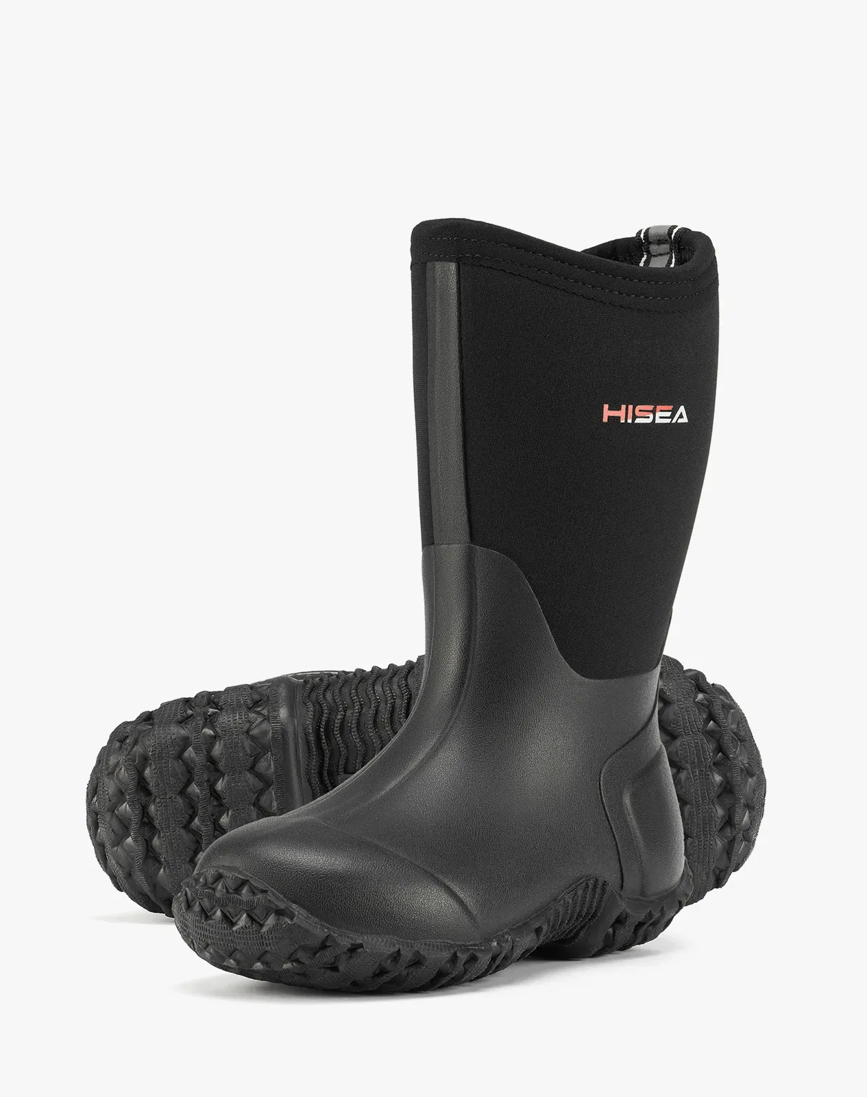Kids' Waterproof Neoprene Rubber Rain Boots for XSX14TCP image 5