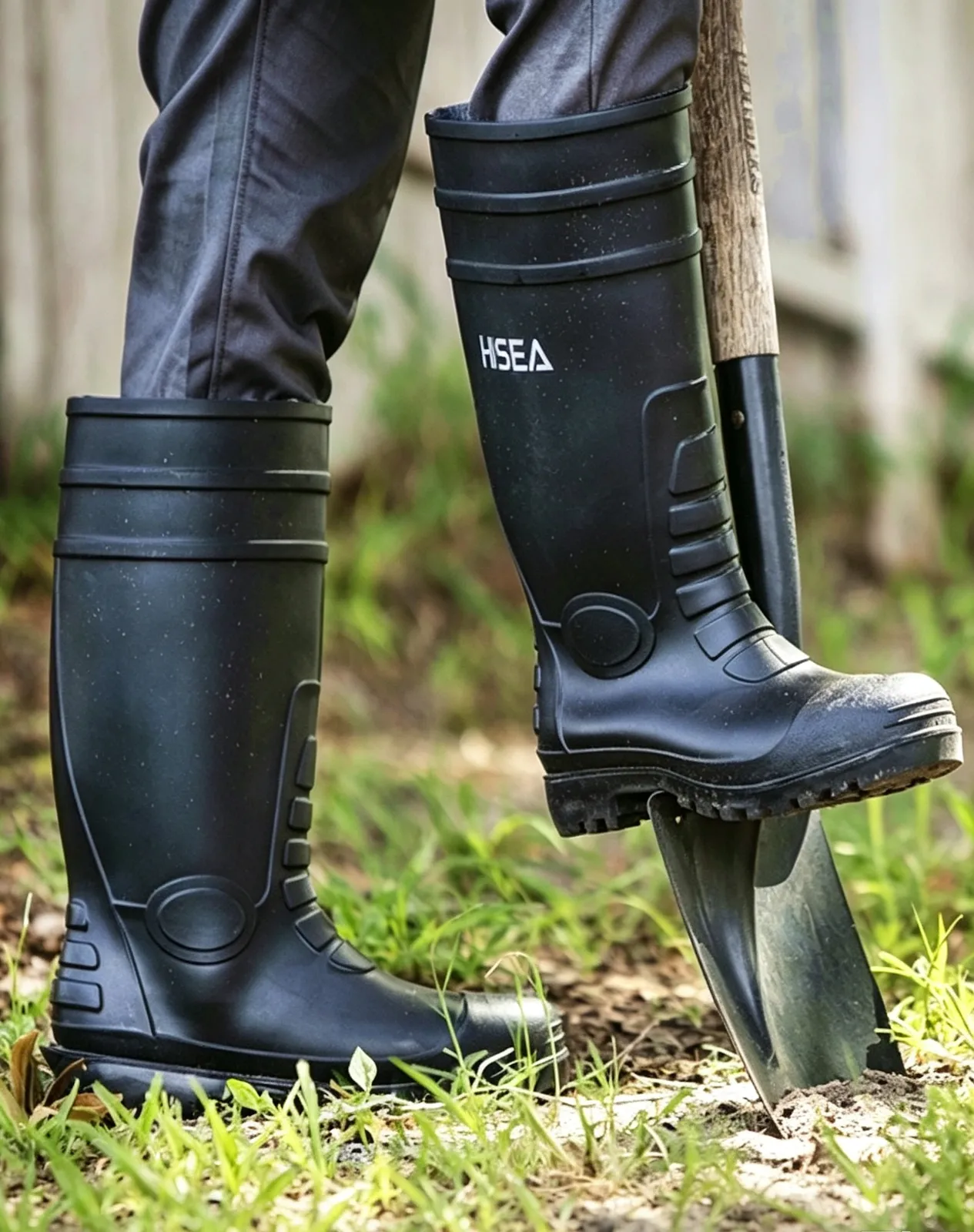 Men's Steel Toe Work Boots for AQX12ACP image 6