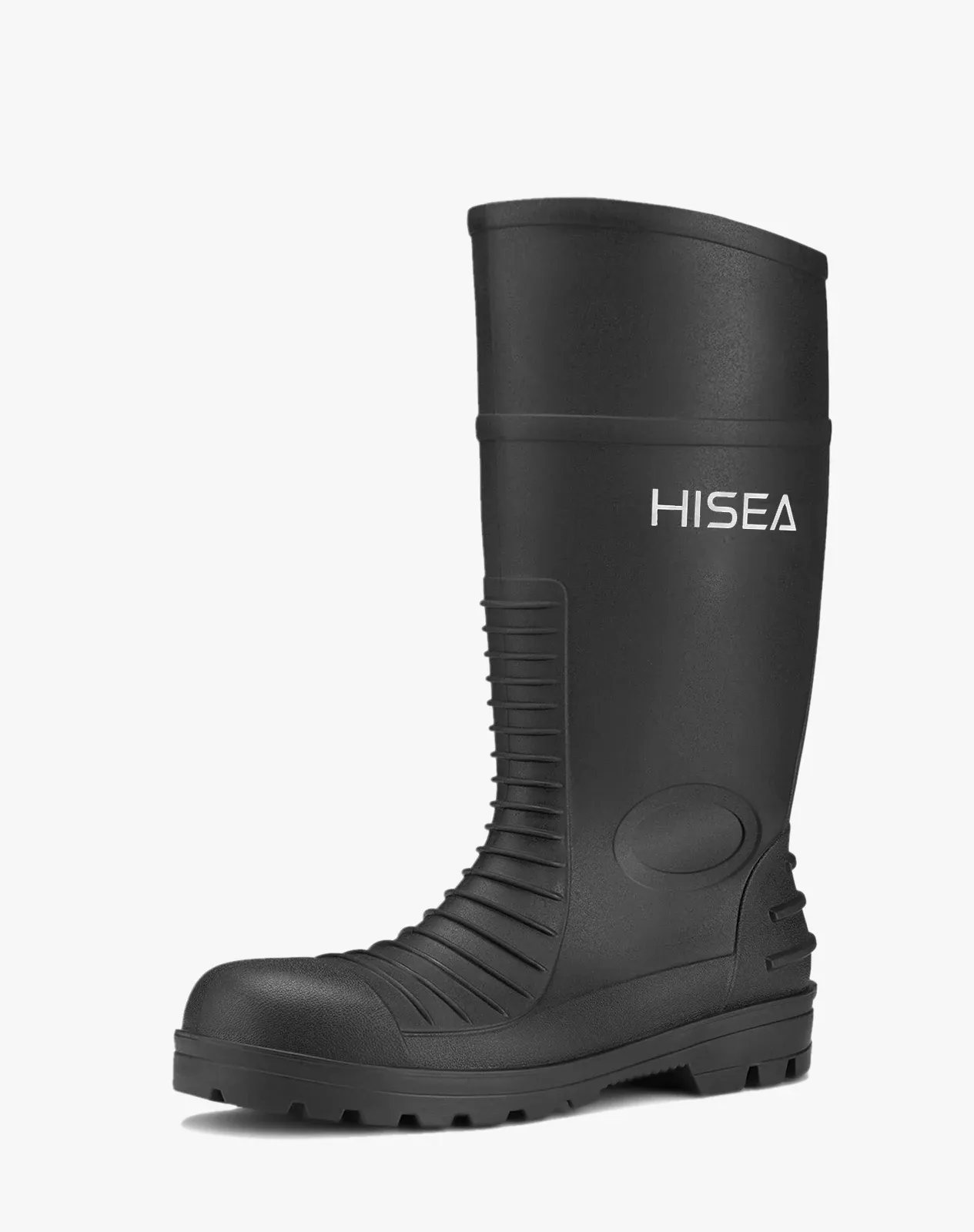 Metal black Men's Steel Toe Work Boots for AQX12ACP image 2