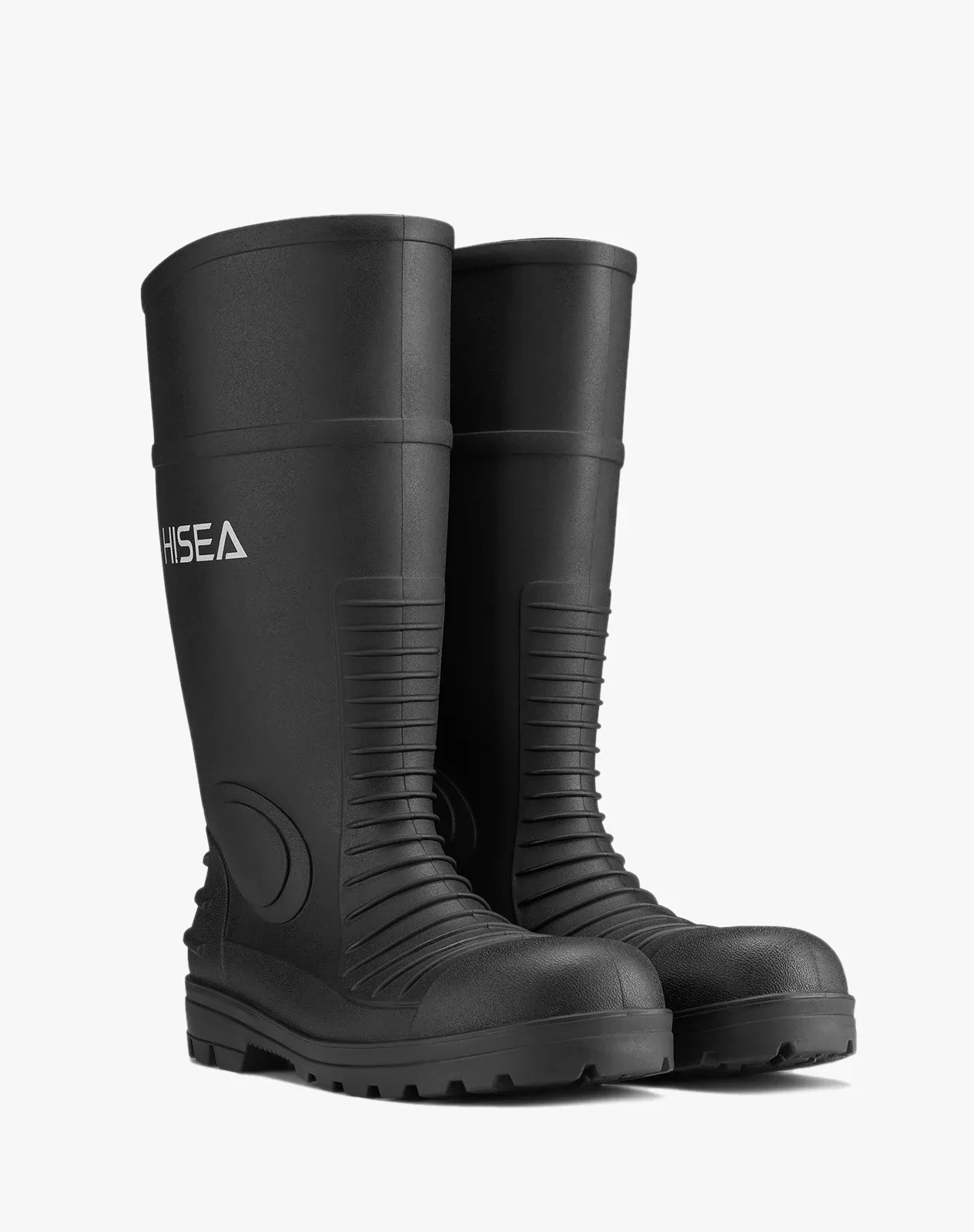 Metal black Men's Steel Toe Work Boots for AQX12ACP image 4