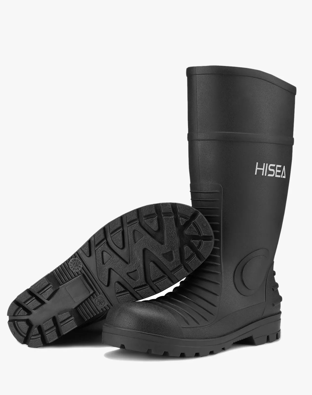 Metal black Men's Steel Toe Work Boots for AQX12ACP image 5