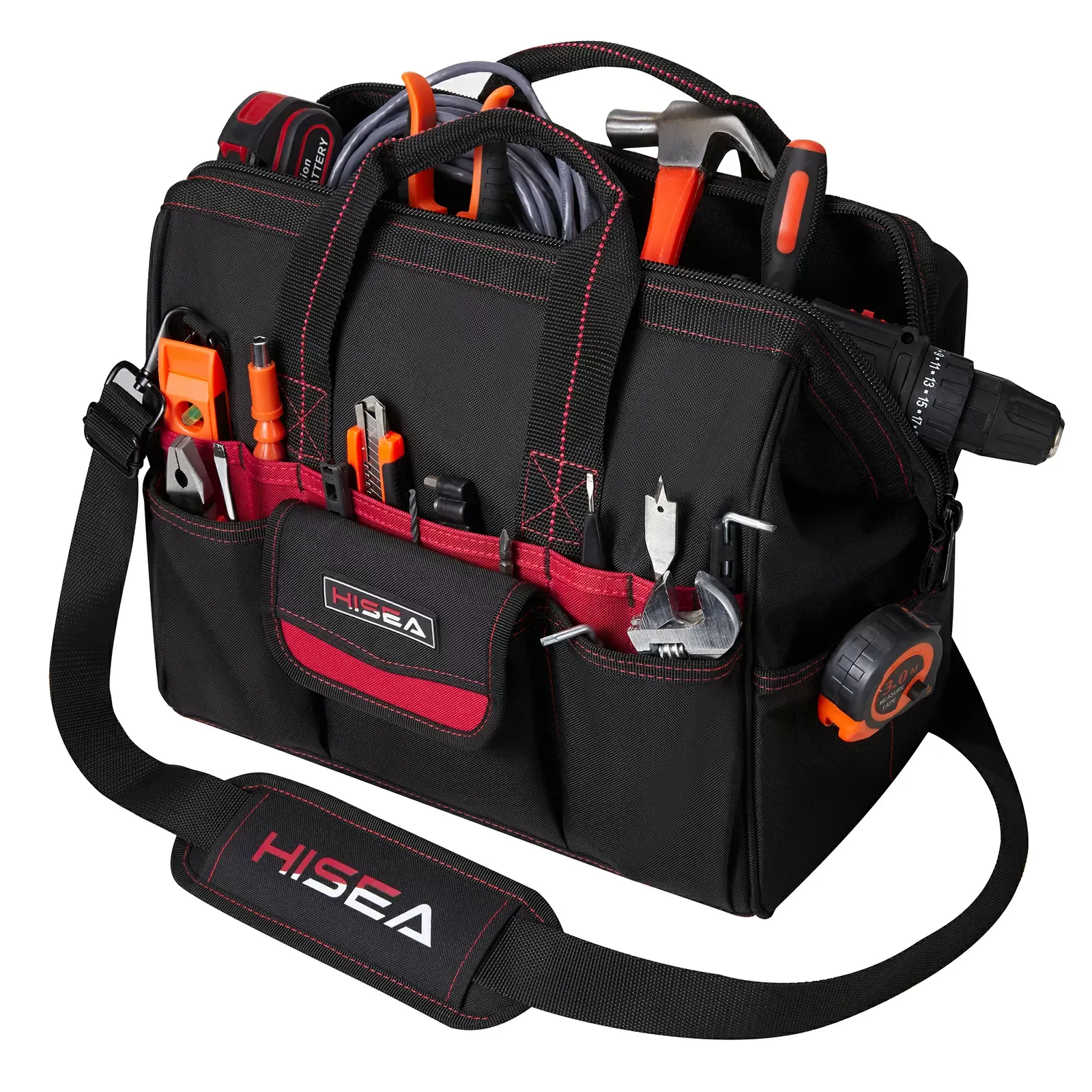 Red Wide Mouth Tool Bag for GJB01 image 2
