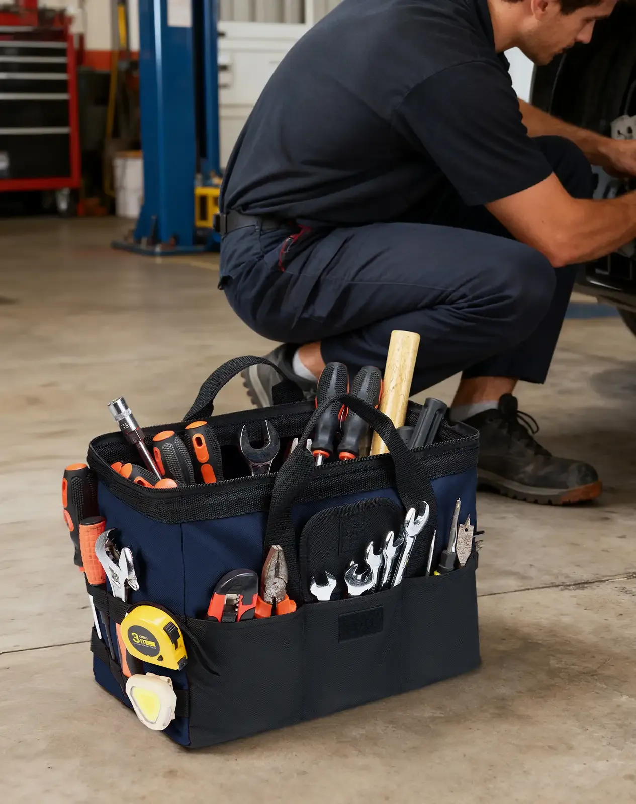 600D Oxford Fabric 3PCS Set Tool Bag for GJB10CP image 6
