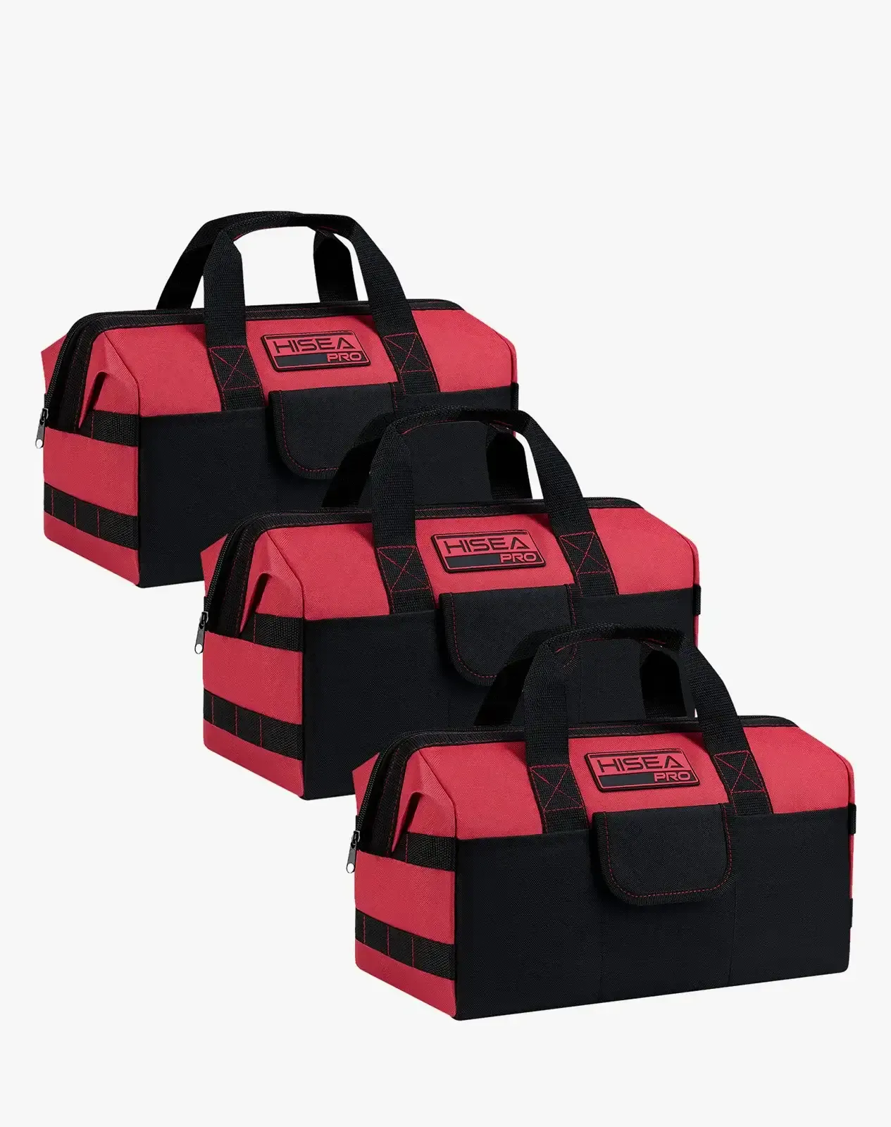 Red 600D Oxford Fabric 3PCS Set Tool Bag for GJB10CP image 1