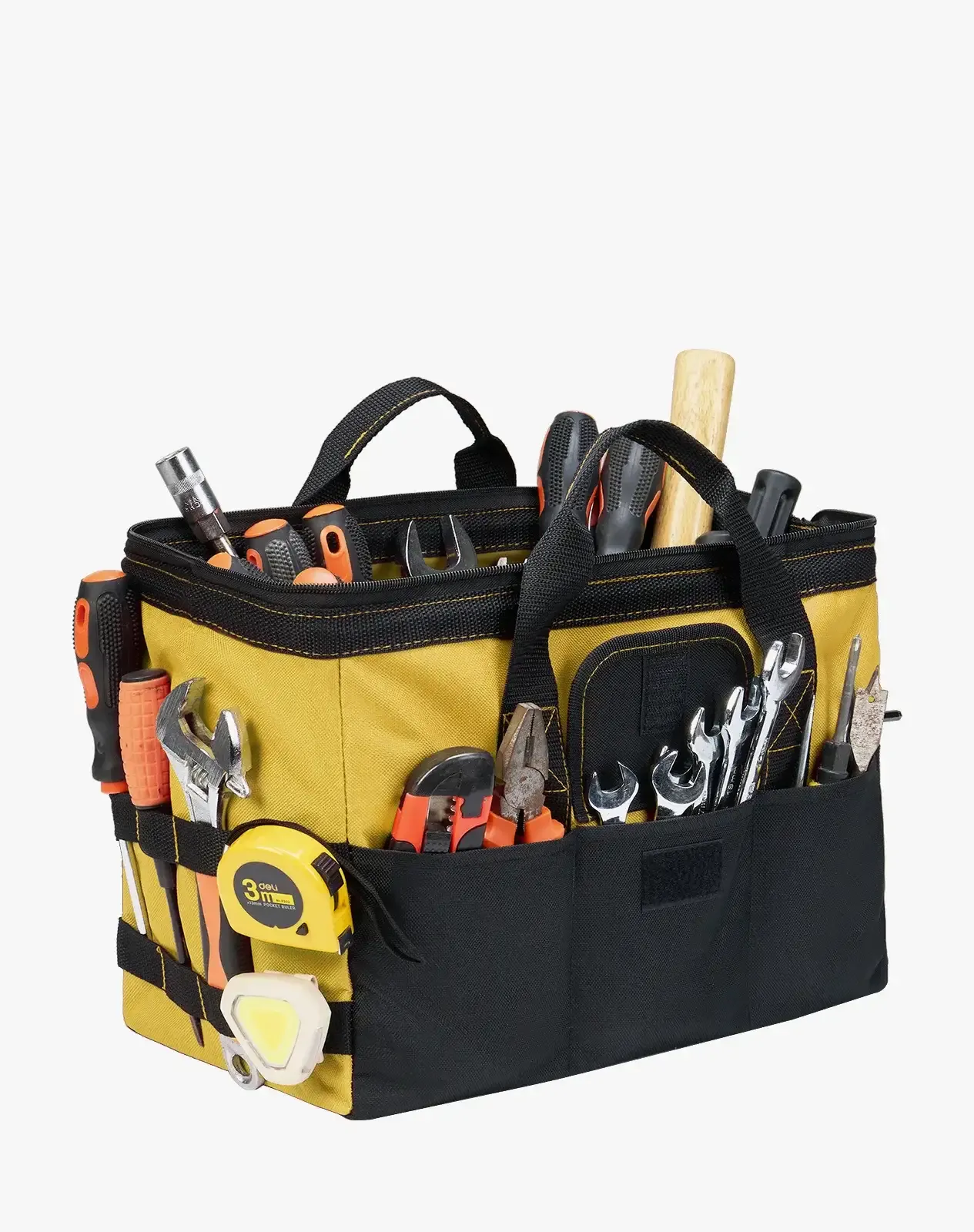 Yellow 600D Oxford Fabric 3PCS Set Tool Bag for GJB10CP image 2