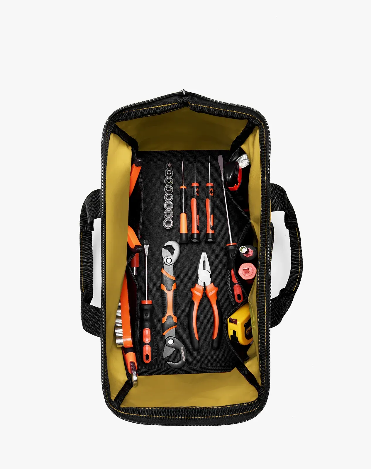 Yellow 600D Oxford Fabric 3PCS Set Tool Bag for GJB10CP image 3