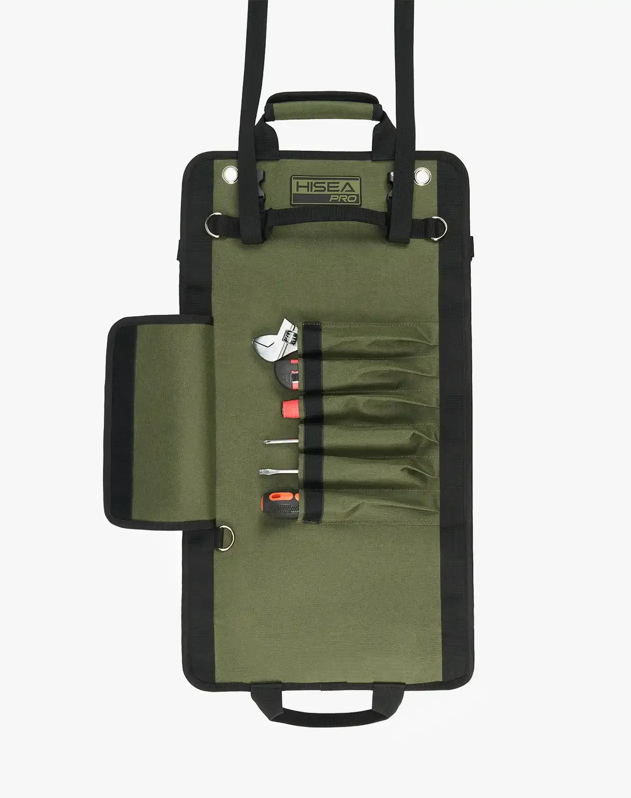 Green Roll-Up Tool Bag Organizer for GJB15CP image 4