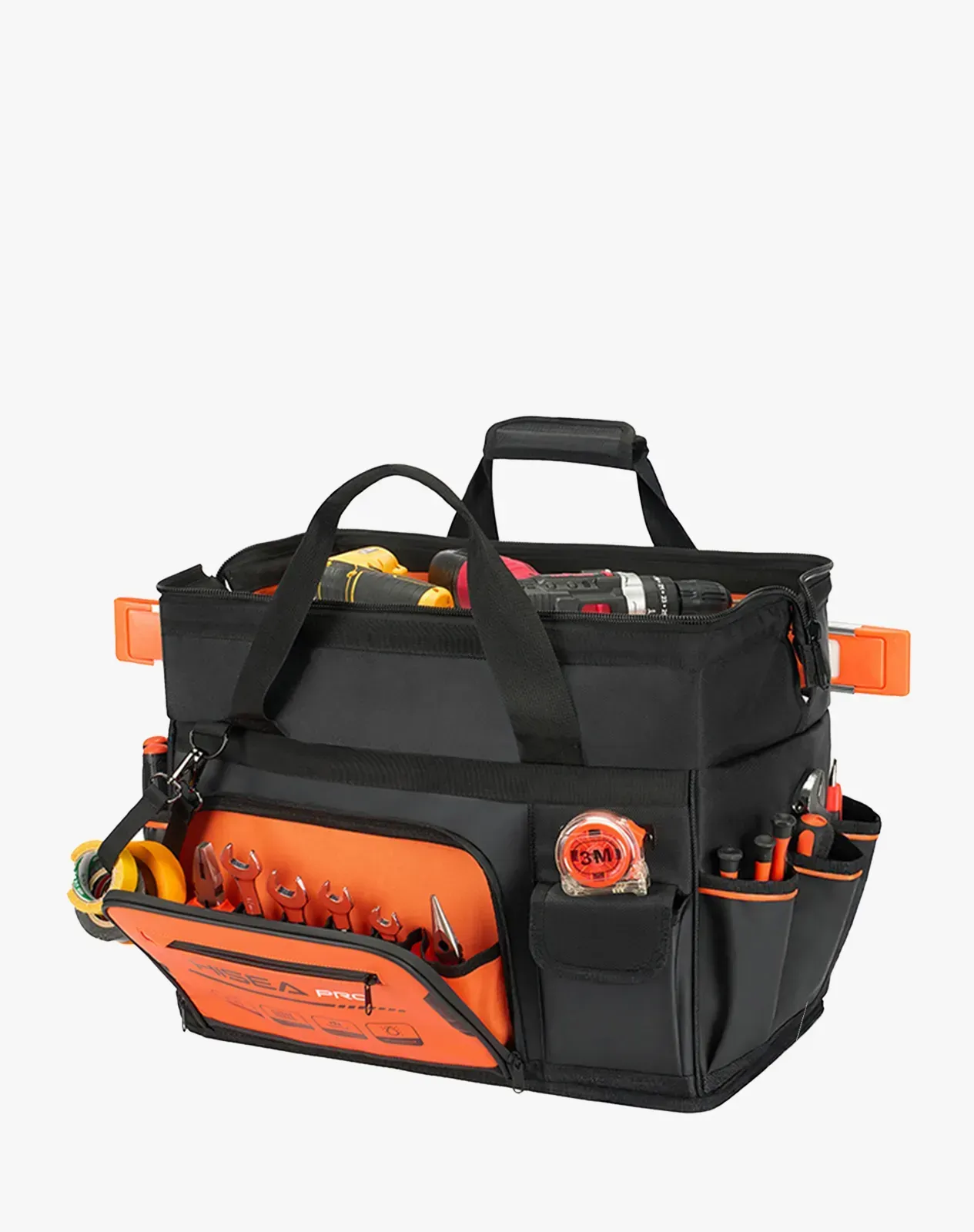 Black 29-Pocket Heavy Duty Tool Tote Organizer for GJB16CP image 2