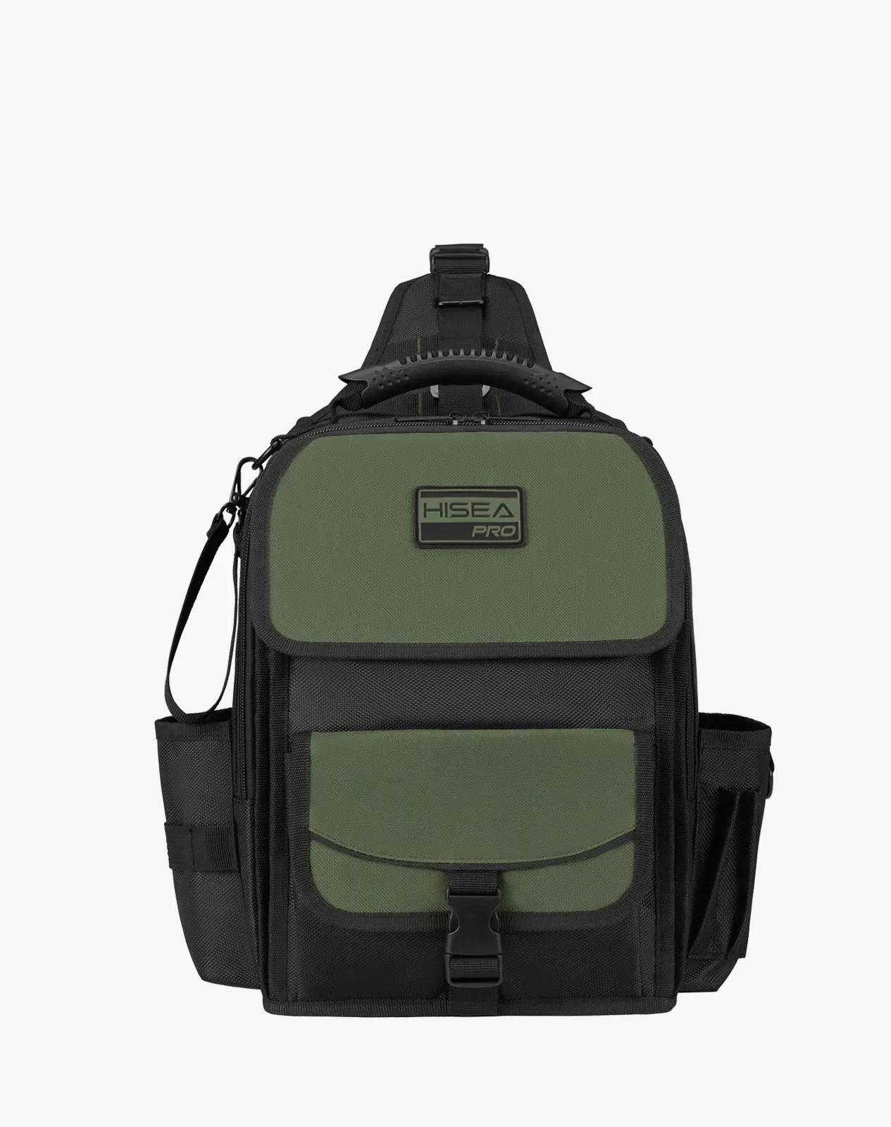 Green Tactical Sling Tool Bag with MOLLE Webbing for GJB18CP image 3