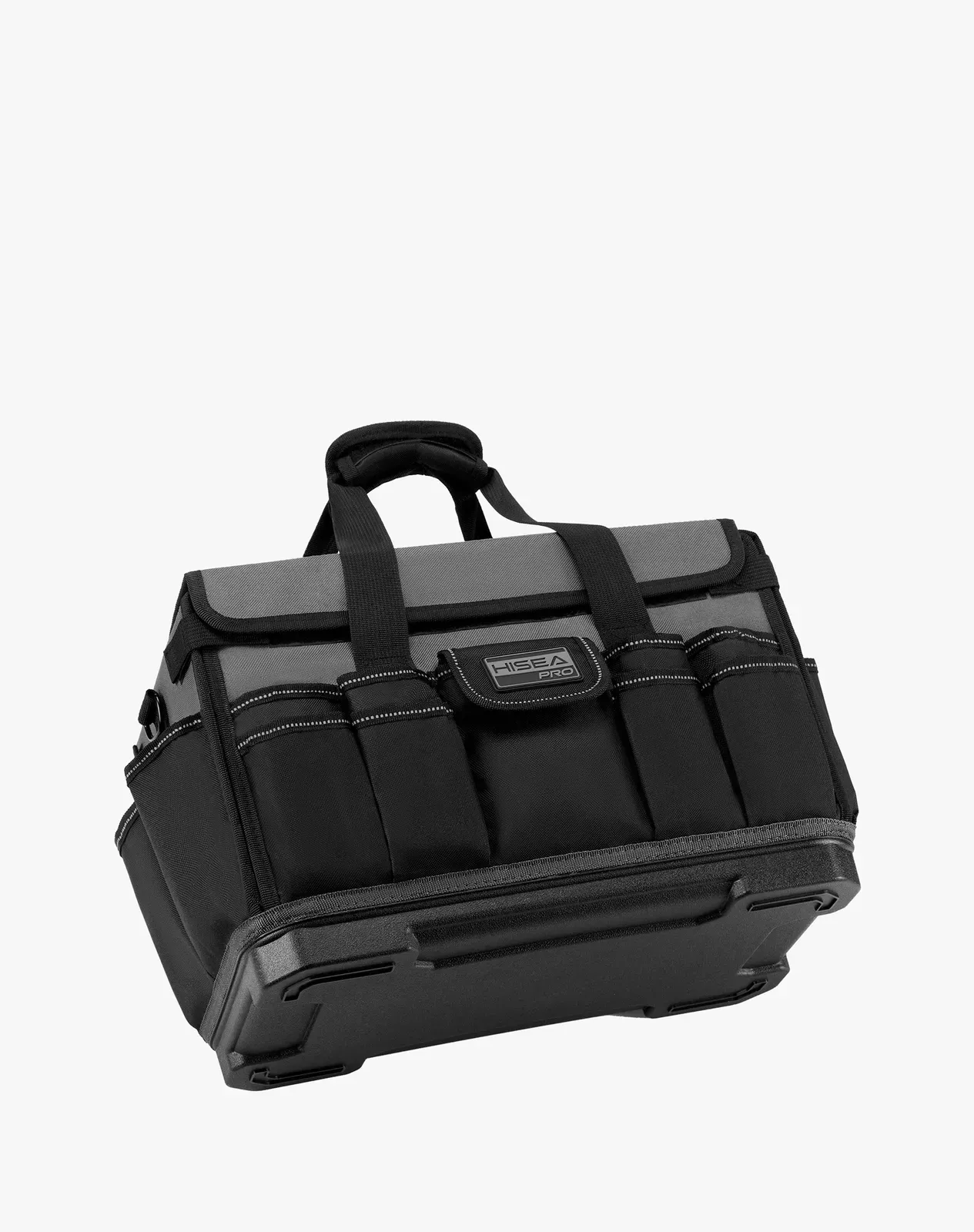 Grey Foldable Tool Bag with Hard Bottom for GJB19CP image 3