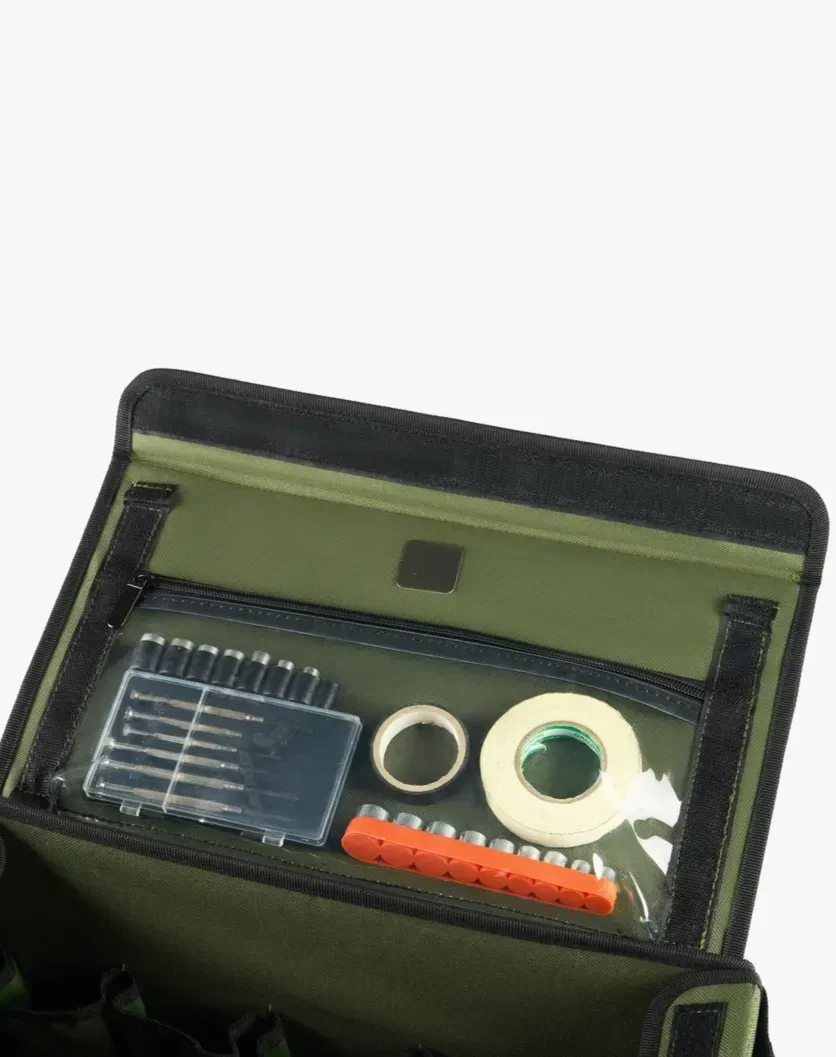 Green Foldable Tool Bag with Hard Bottom for GJB19CP image 5