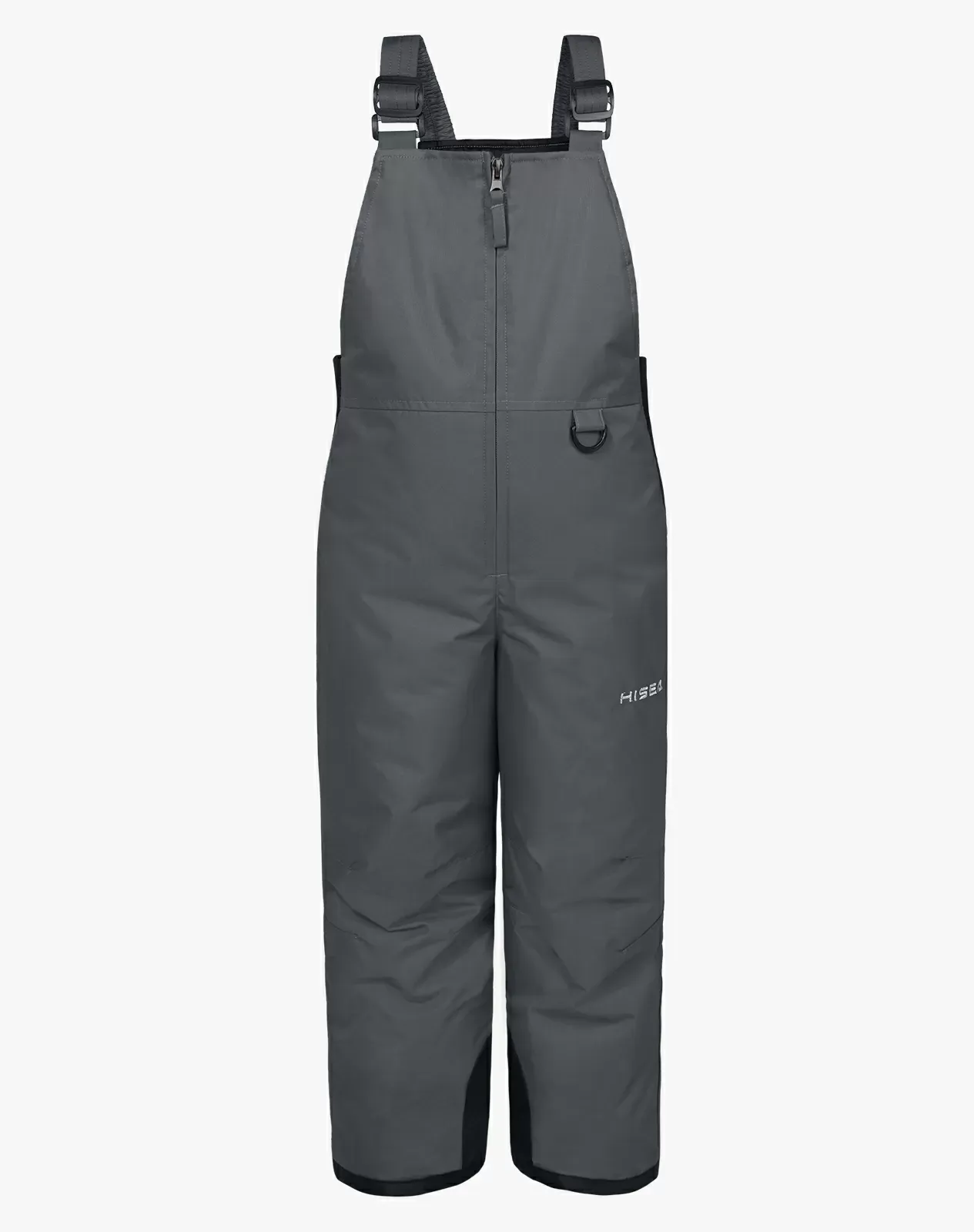 Grey Kids Snow Bib Overalls | HISEA