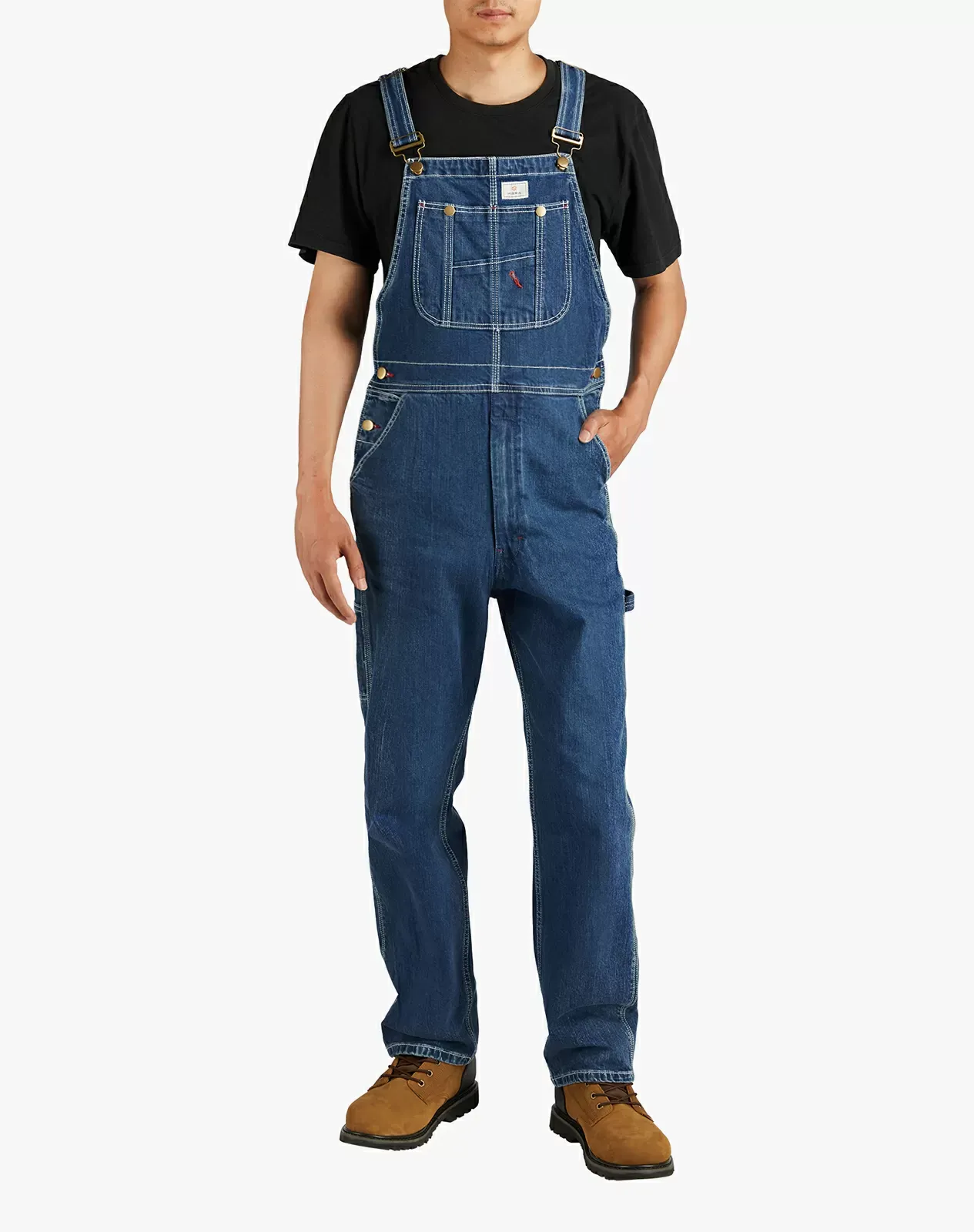 Hika　CLANE WAIST ADJUST OVERALLS　サイズ0 CLANE - オーバーオール - WAIST ADJUST OVERALLS - BLUE