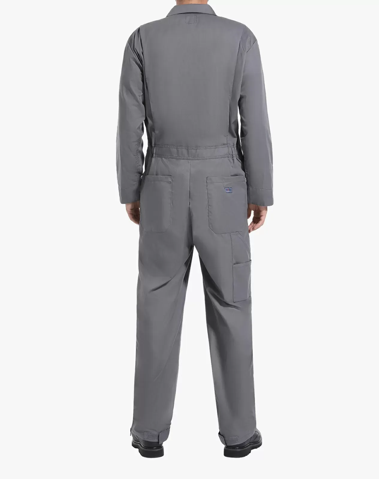 Grey Men's Long Sleeve Coverall | HISEA