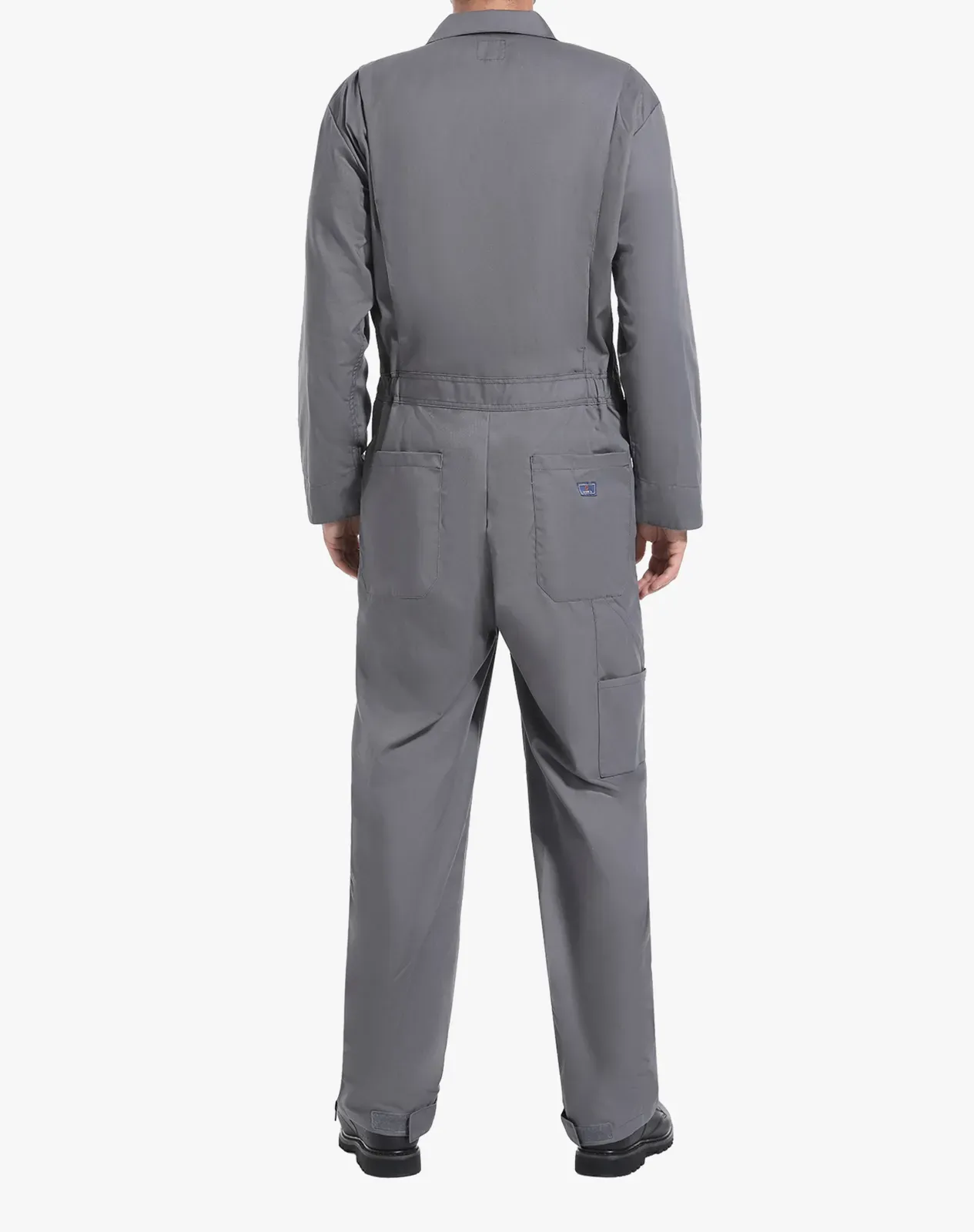 Grey Men's Long Sleeve Coveralls for GZ05MCP image 2
