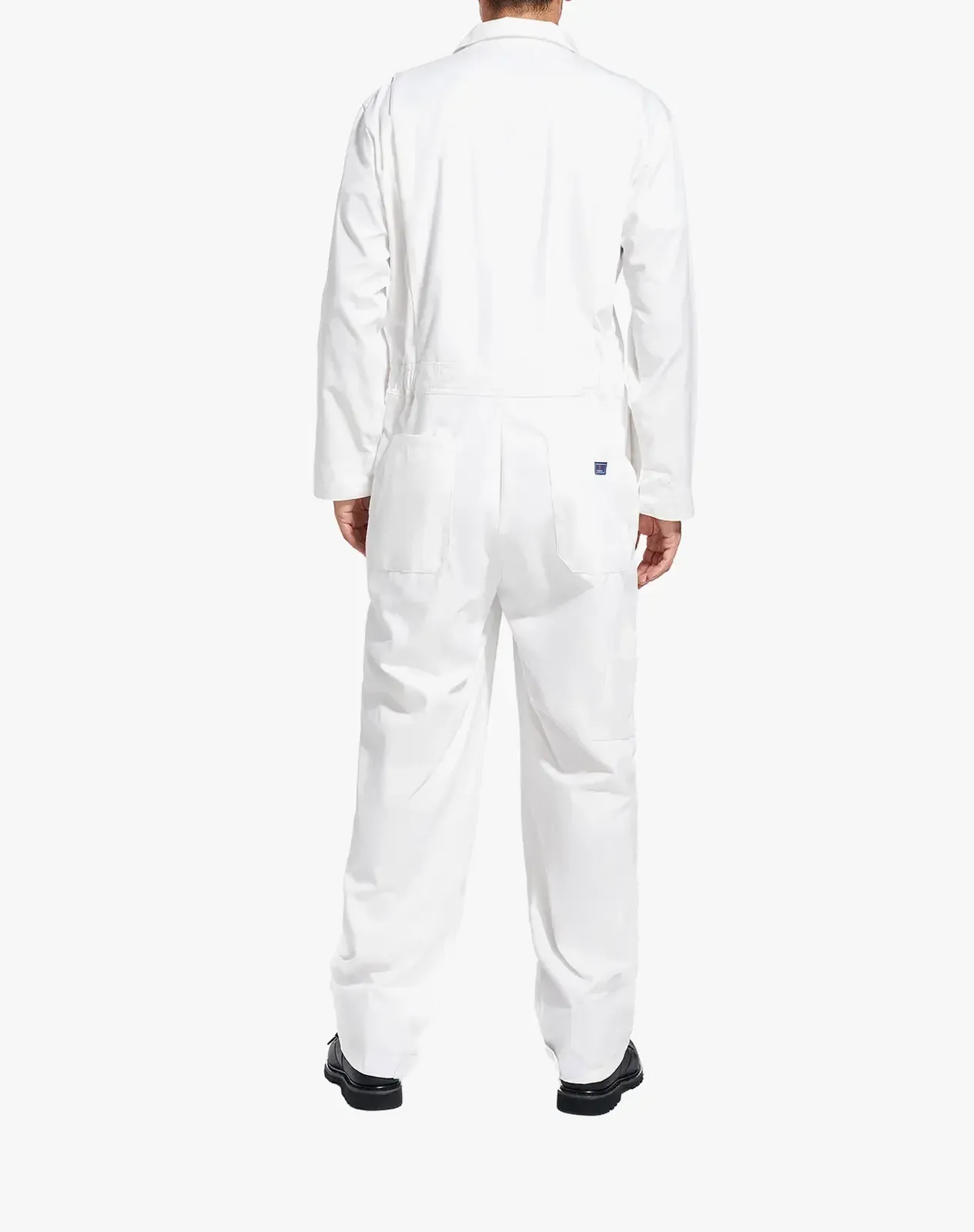 White Men's Long Sleeve Coveralls for GZ05MCP image 2