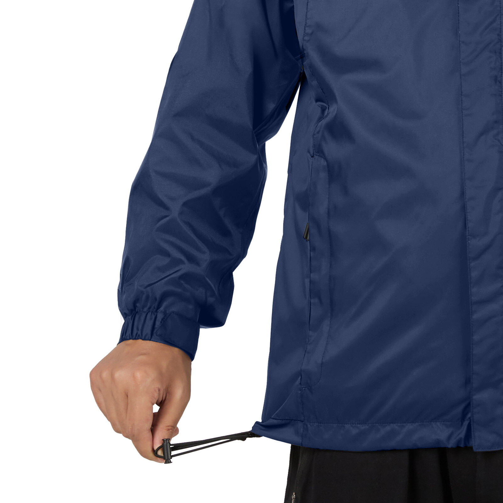 Navy HISEA Men’s Waterproof Rain Jacket for GZ14M image 4