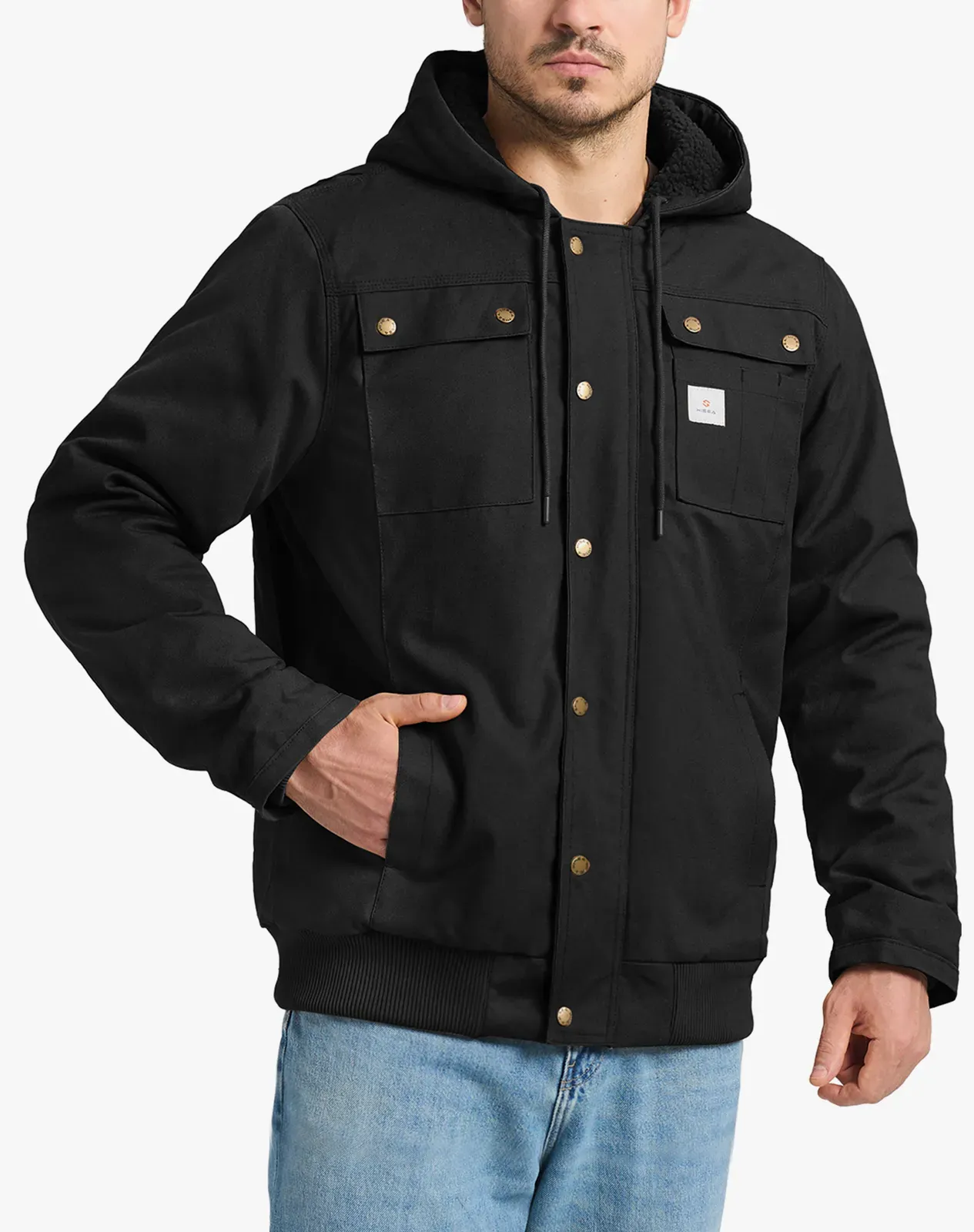 Men's Insulated Work Jacket with Multiple Pockets Thermax $84.99