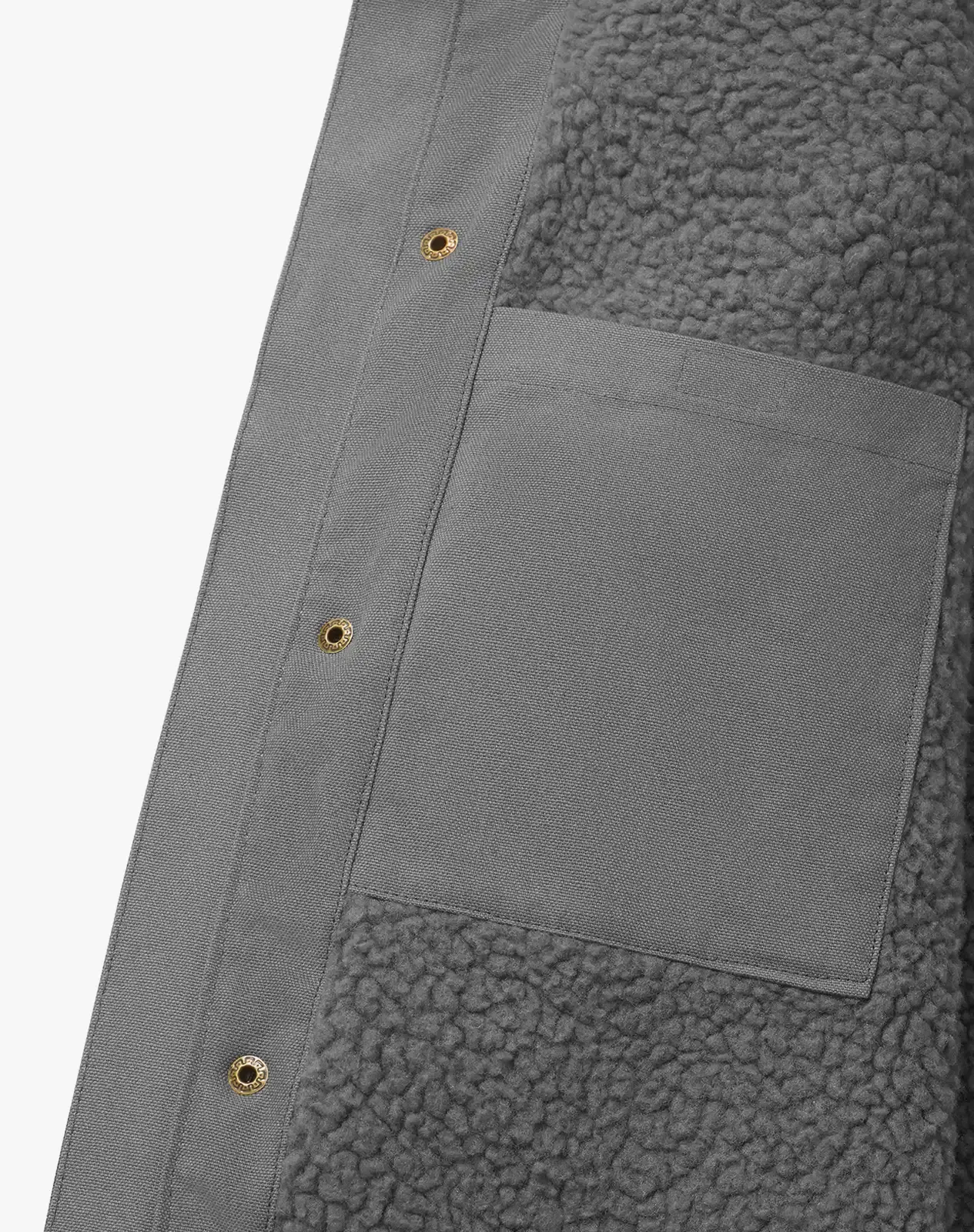 Grey Men's Insulated Work Jacket with Multiple Pockets for GZ24MCP image 4