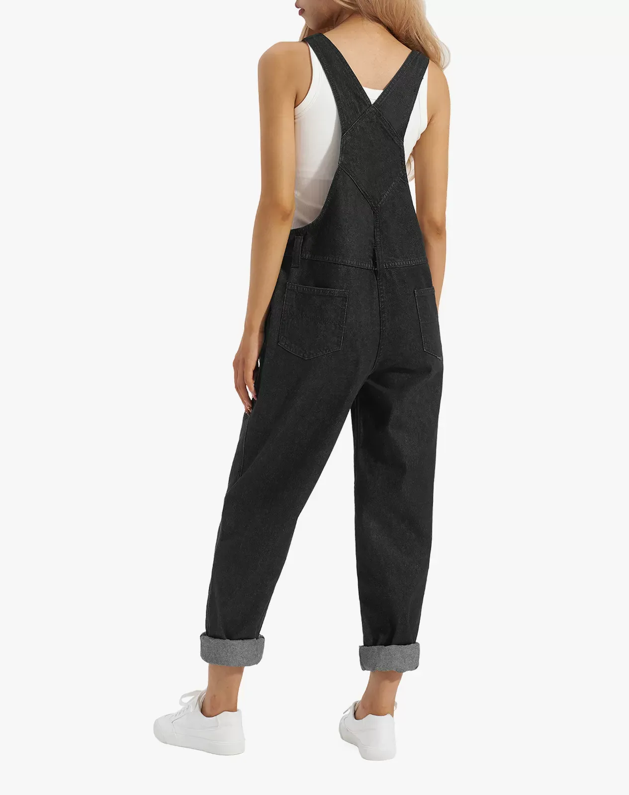 Women’s Relaxed Fit Denim Bib Overall for GZ29WCP image 2