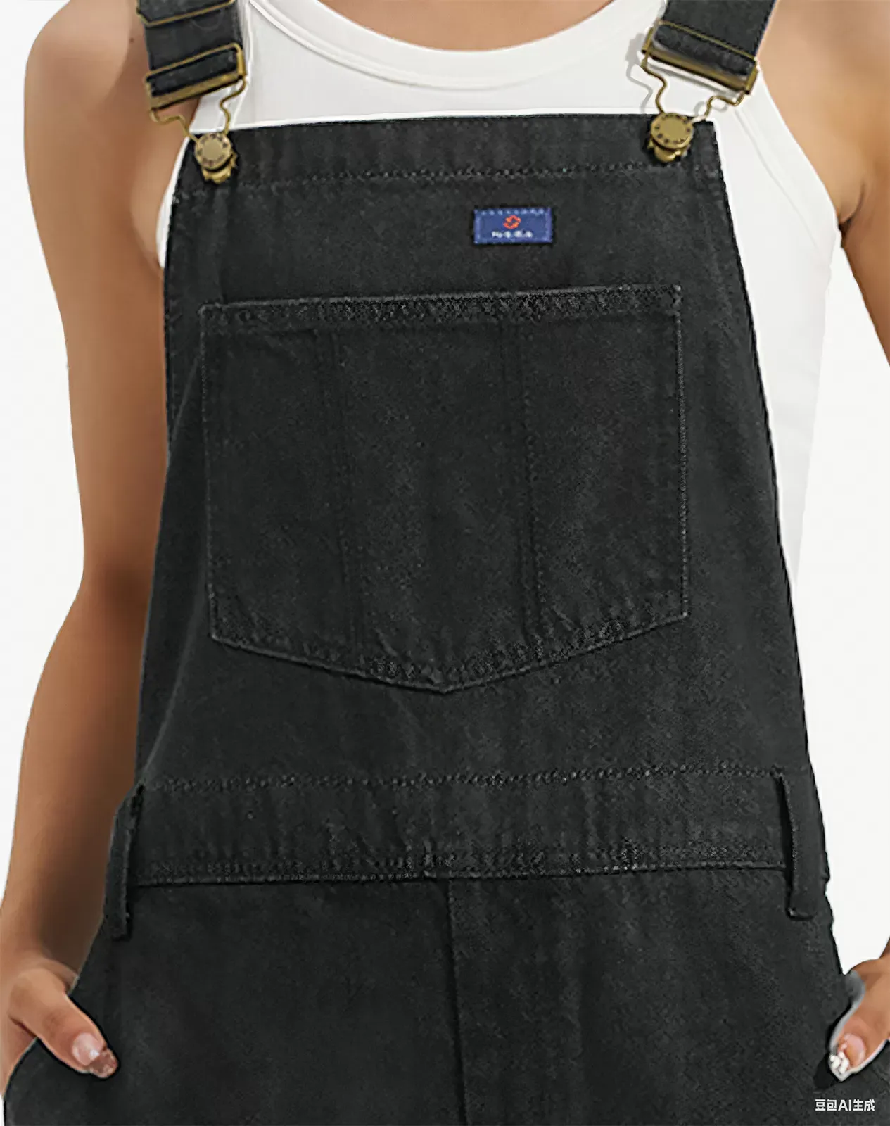 Women’s Relaxed Fit Denim Bib Overall for GZ29WCP image 4
