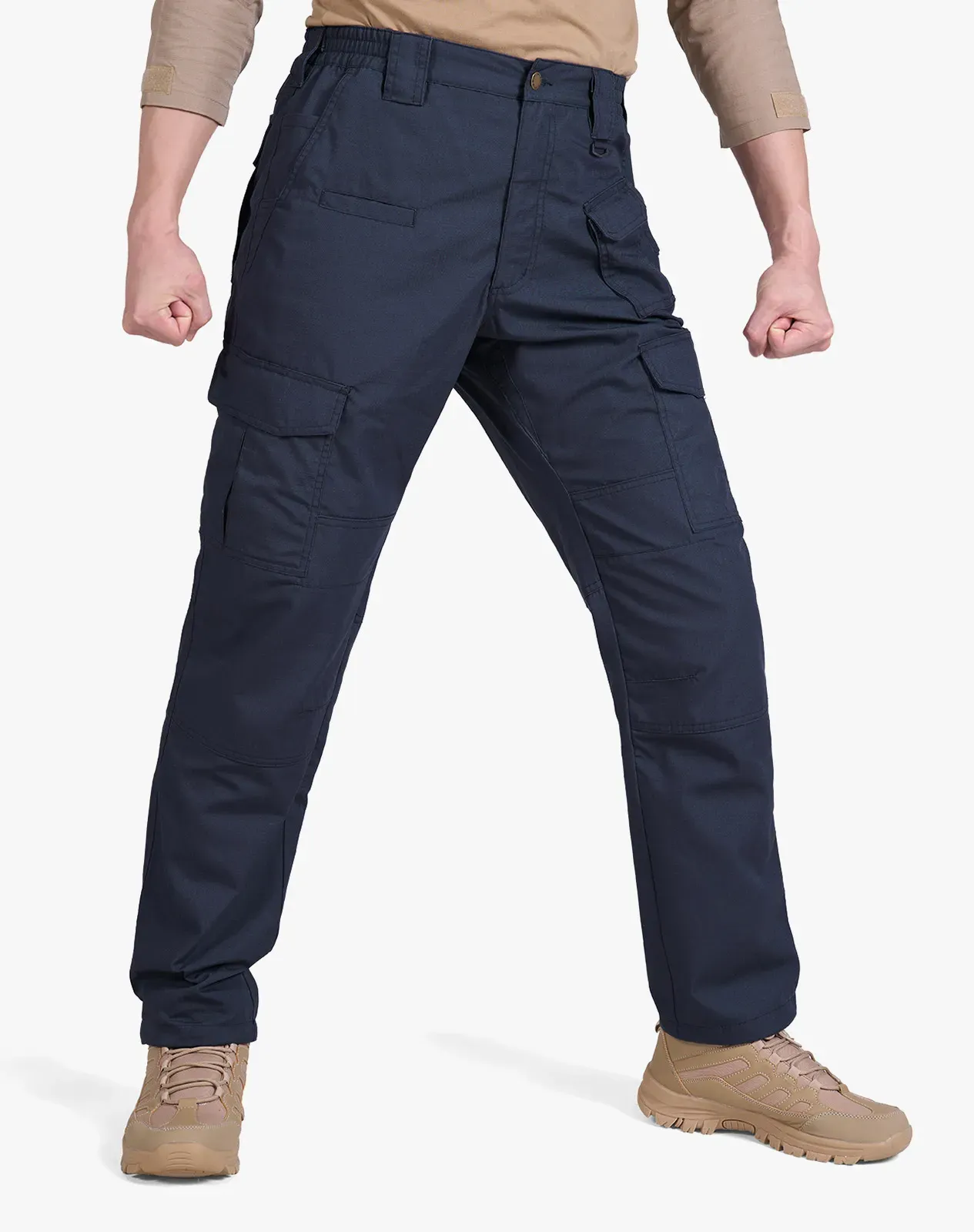 Navy Men’s Tactical Pants Relaxed Fit for GZ31MCP image 3