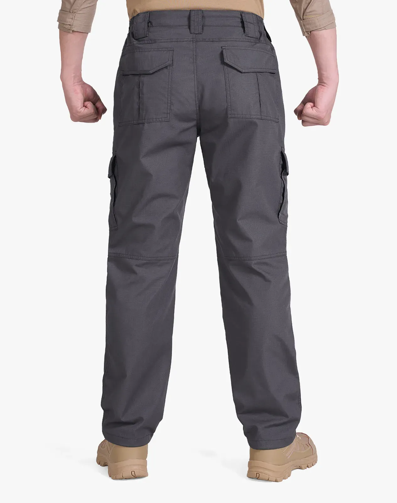 Grey Men’s Tactical Pants Relaxed Fit for GZ31MCP image 2