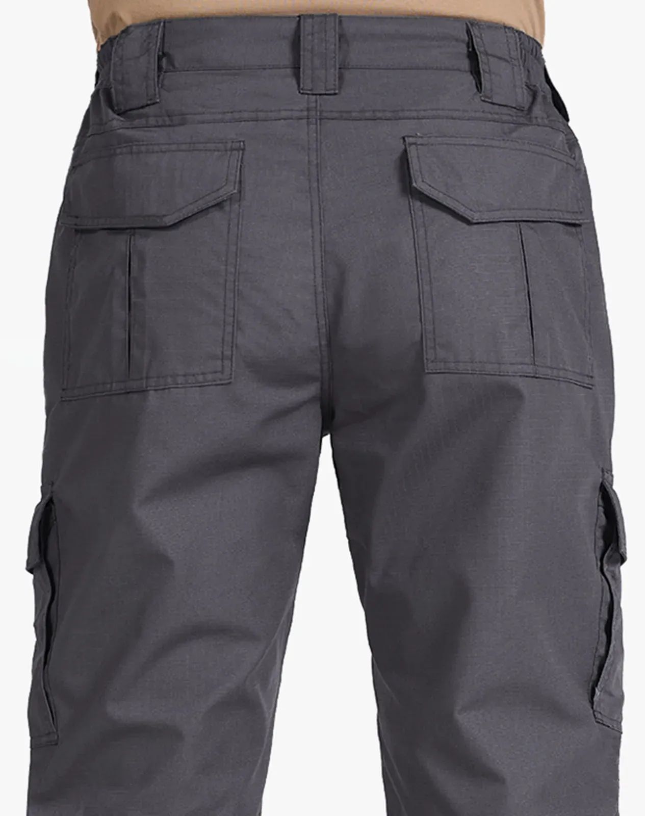 Grey Men’s Tactical Pants Relaxed Fit for GZ31MCP image 4