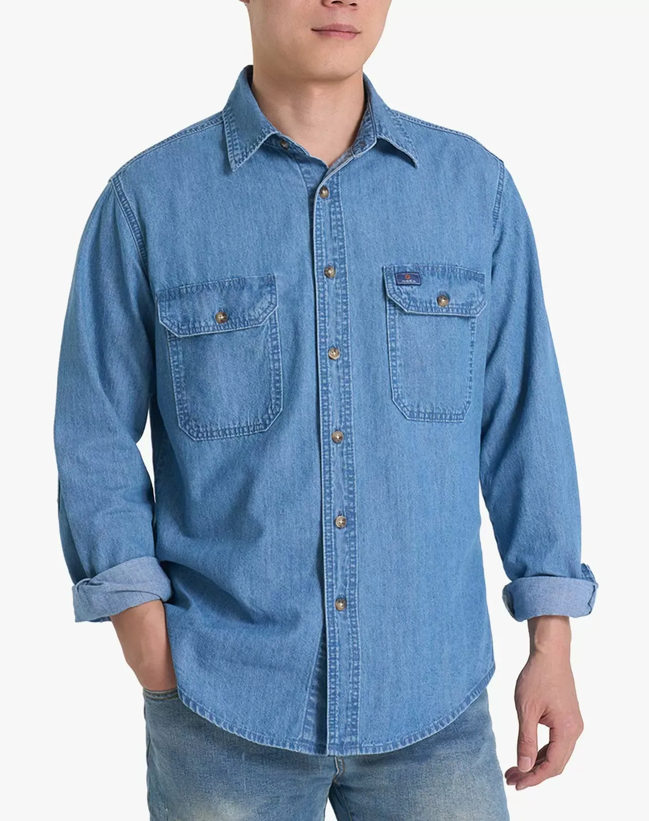 Stone Washed Blue