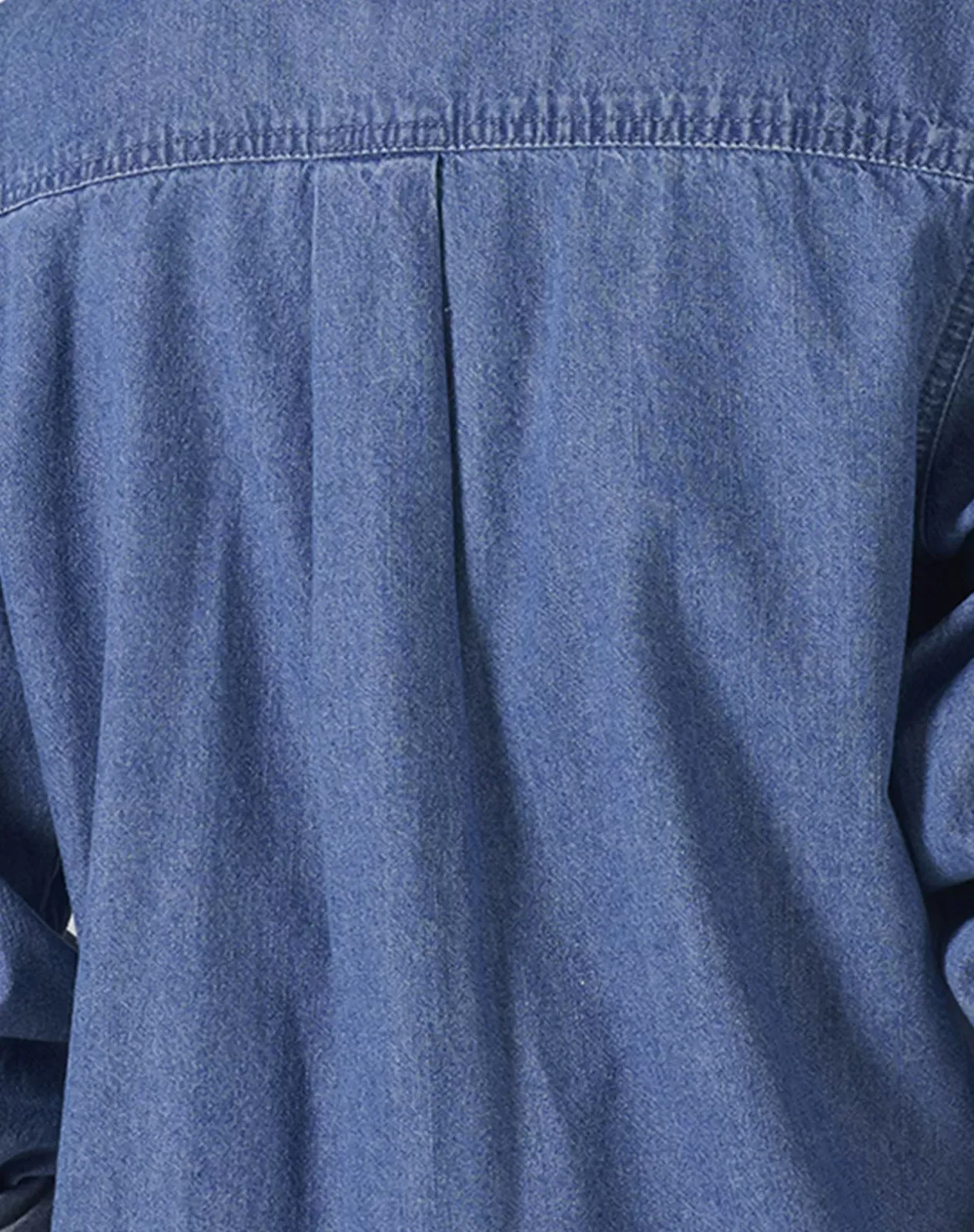 Women's Lightweight Long-Sleeve Chambray Shirt for GZ39WCP image 5