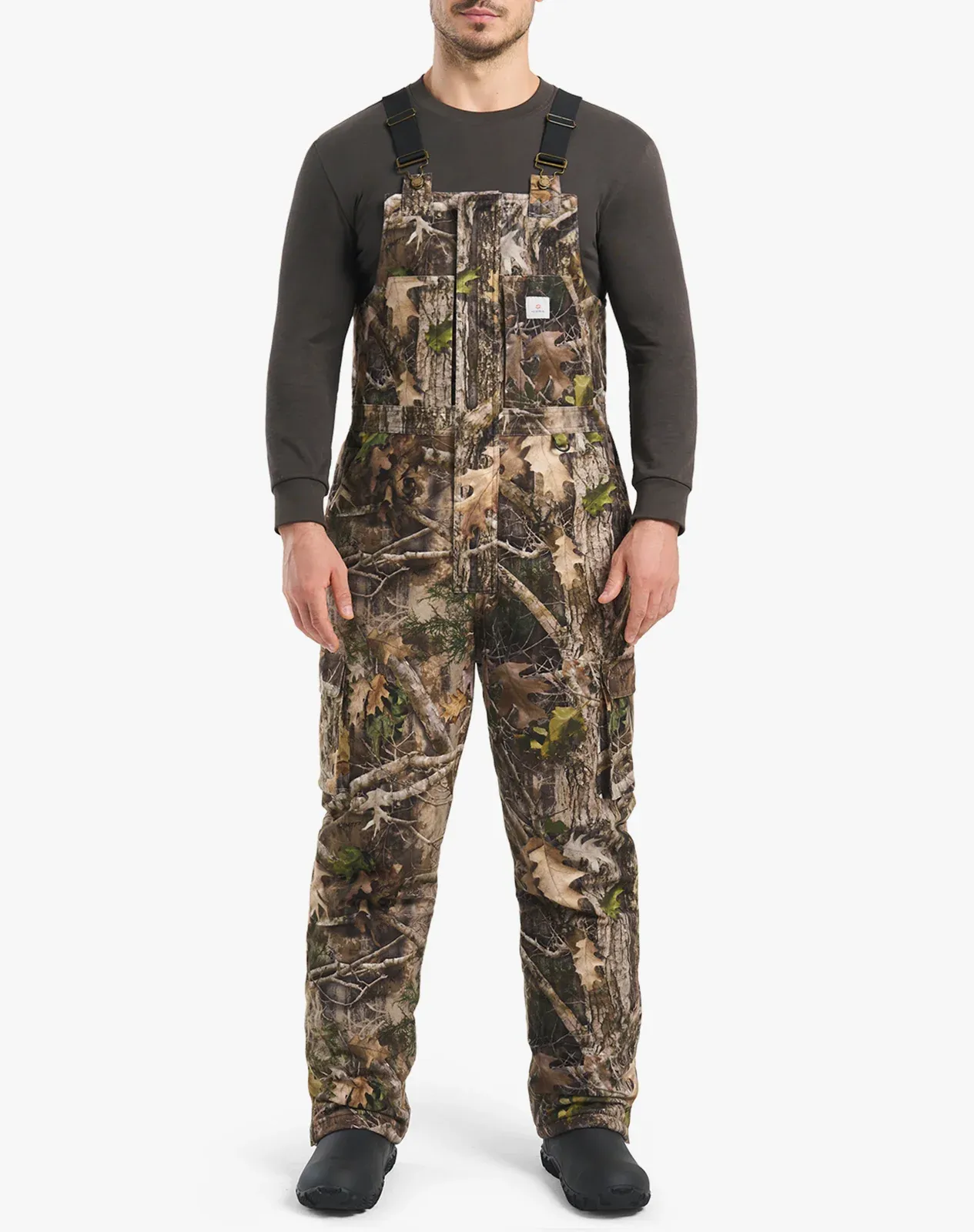 Camouflage Men's Insulated Camo Hunting Bibs & Overalls for GZ48MCP image 2