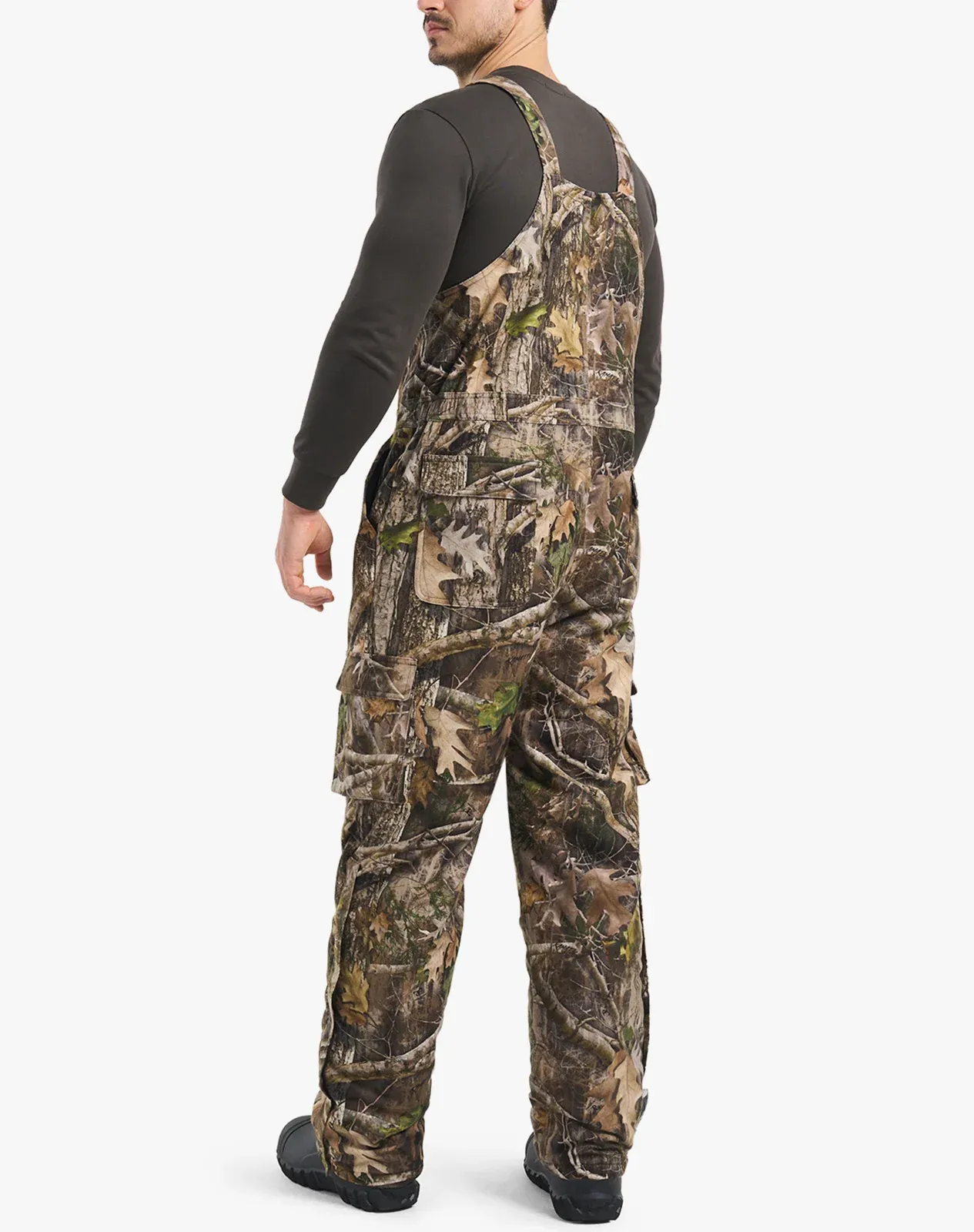 Camouflage Men's Insulated Camo Hunting Bibs & Overalls for GZ48MCP image 3