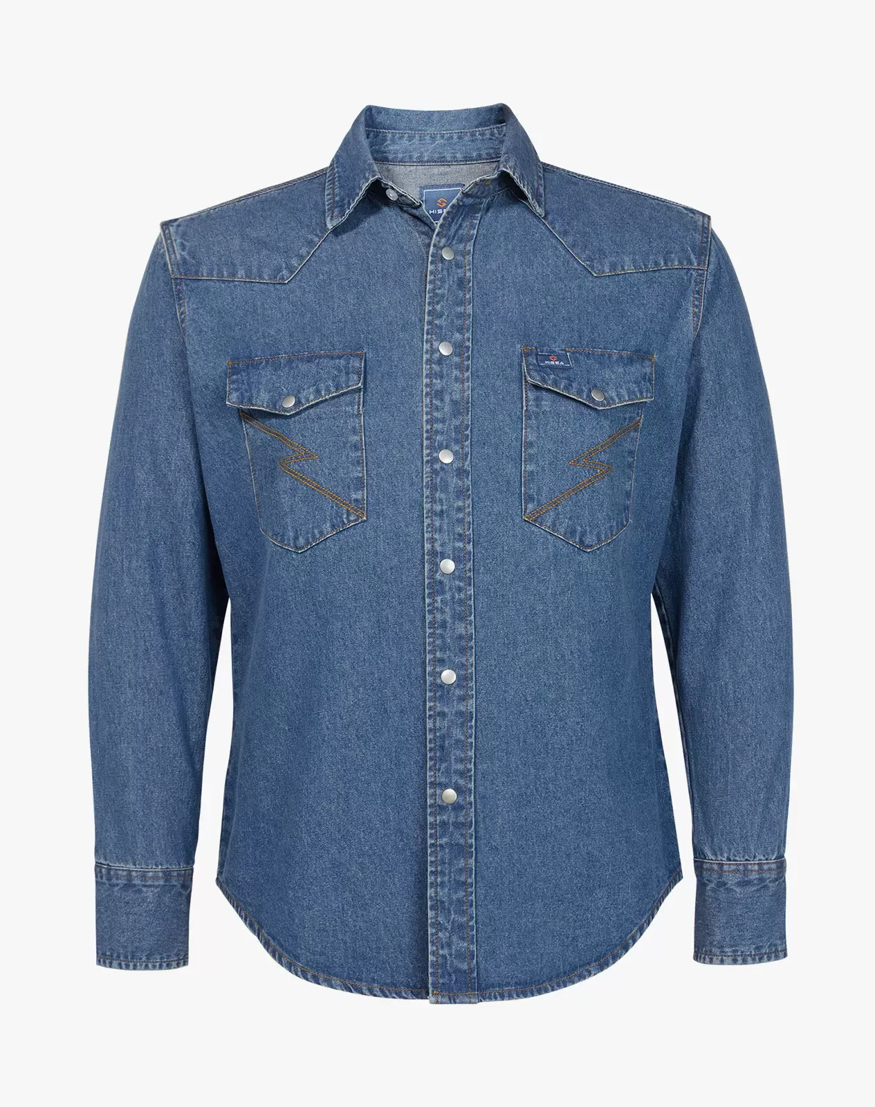 Men‘s Cotton Long Sleeve Regular Fit Work Shirt for GZ51MCP image 1