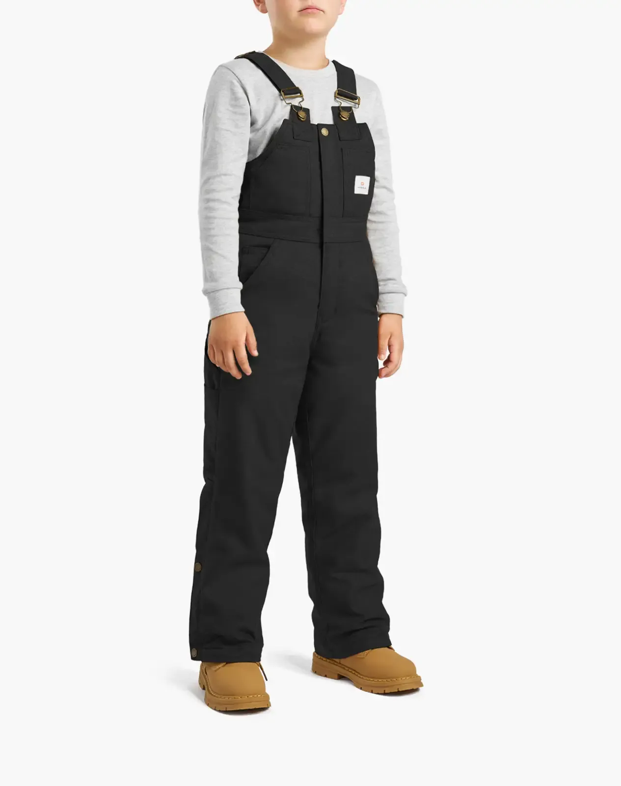 Kids' Warm Bib Overalls for GZ52KCP image 2