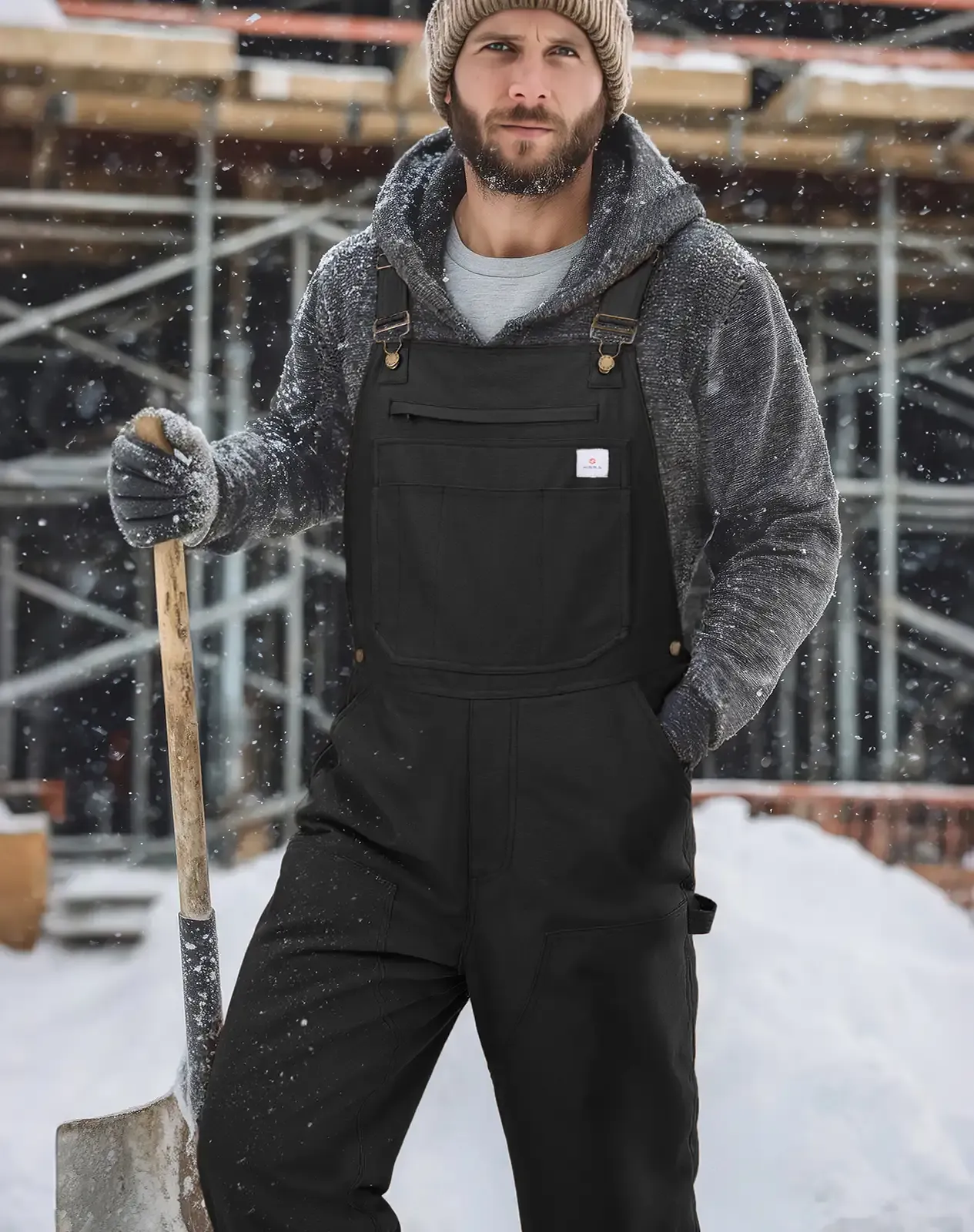 Men's Insulated Bib Overalls for GZ53MCP image 6