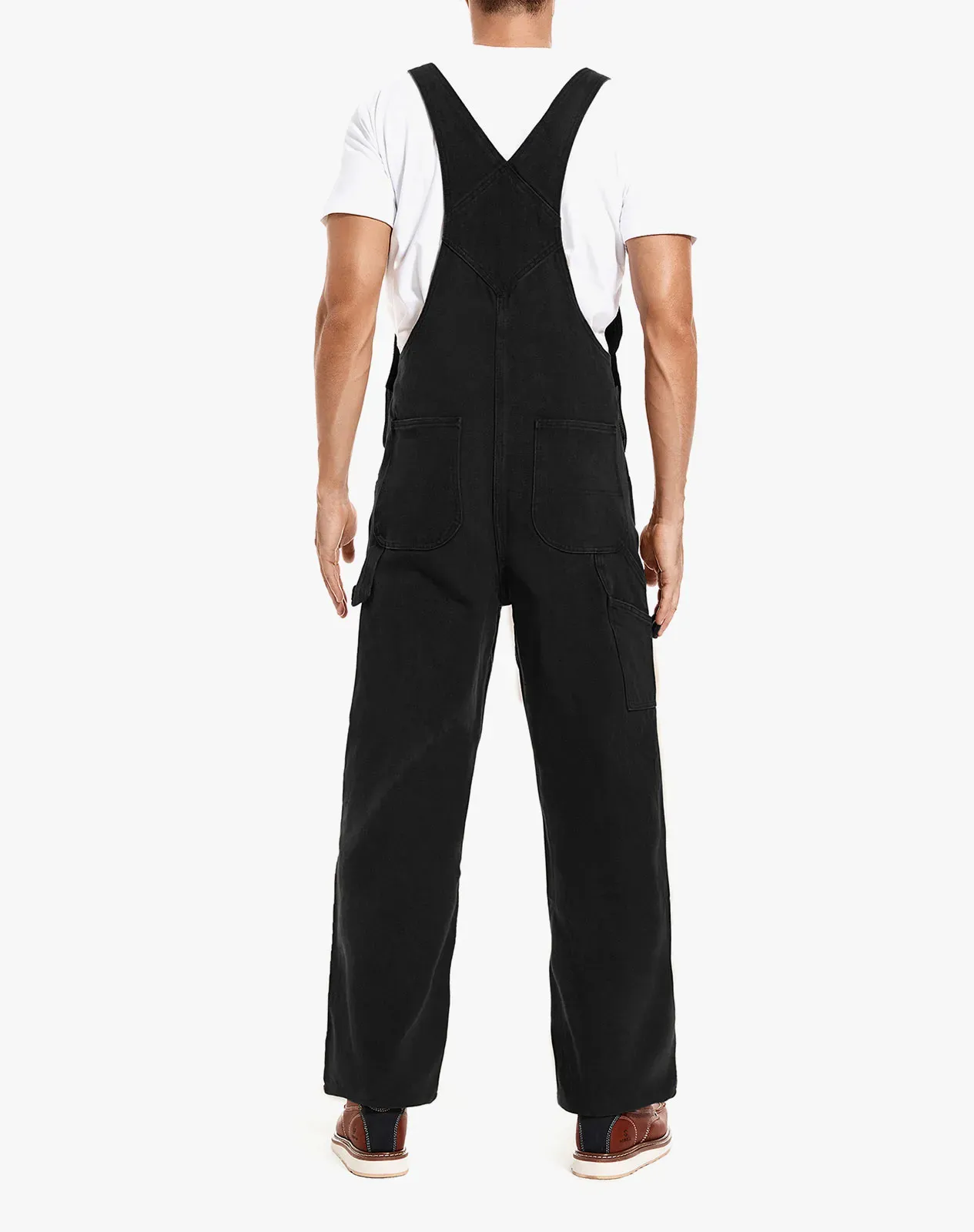 Men's Relaxed Fit Duck Bib Overalls for GZ54MCP image 2