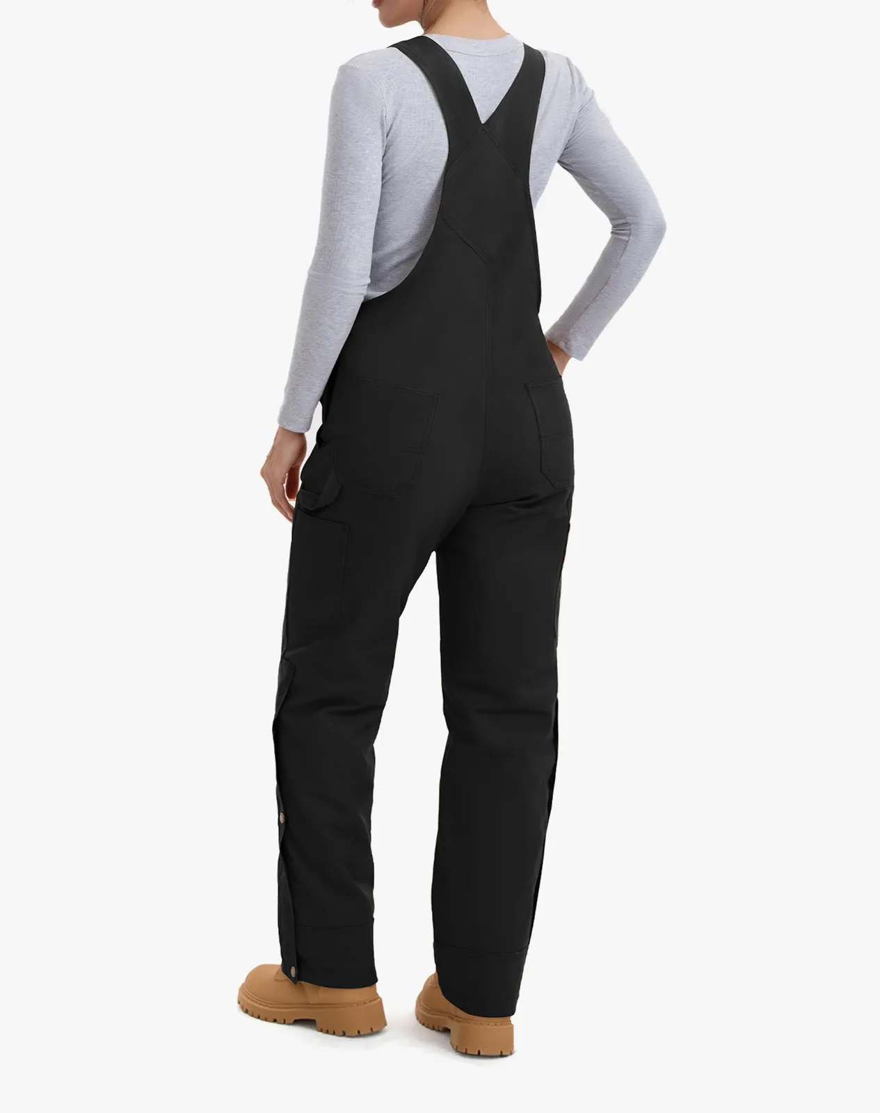 Women's Insulated Bib Overalls for GZ56WCP image 2